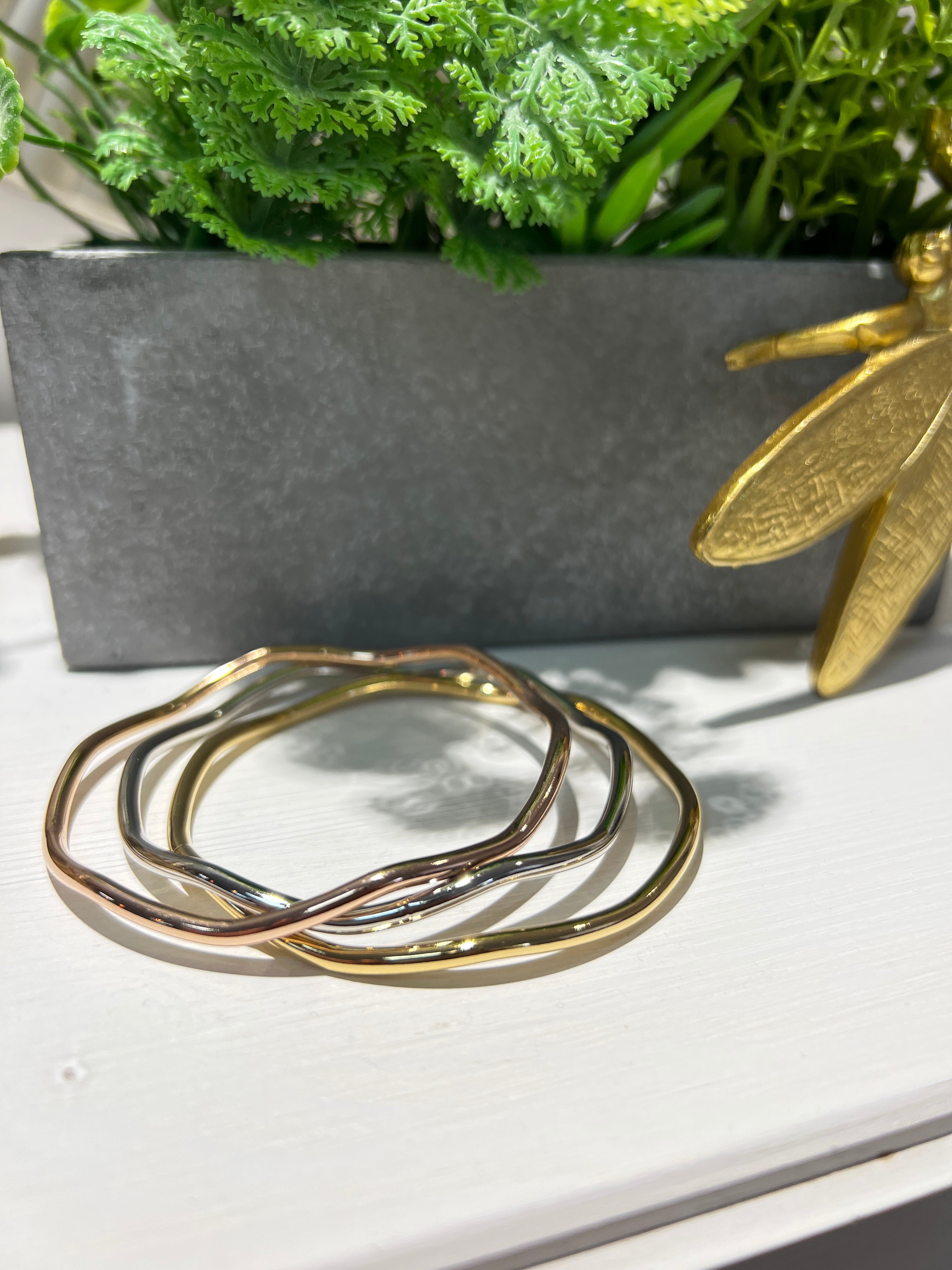 Pulsera triple multicolor