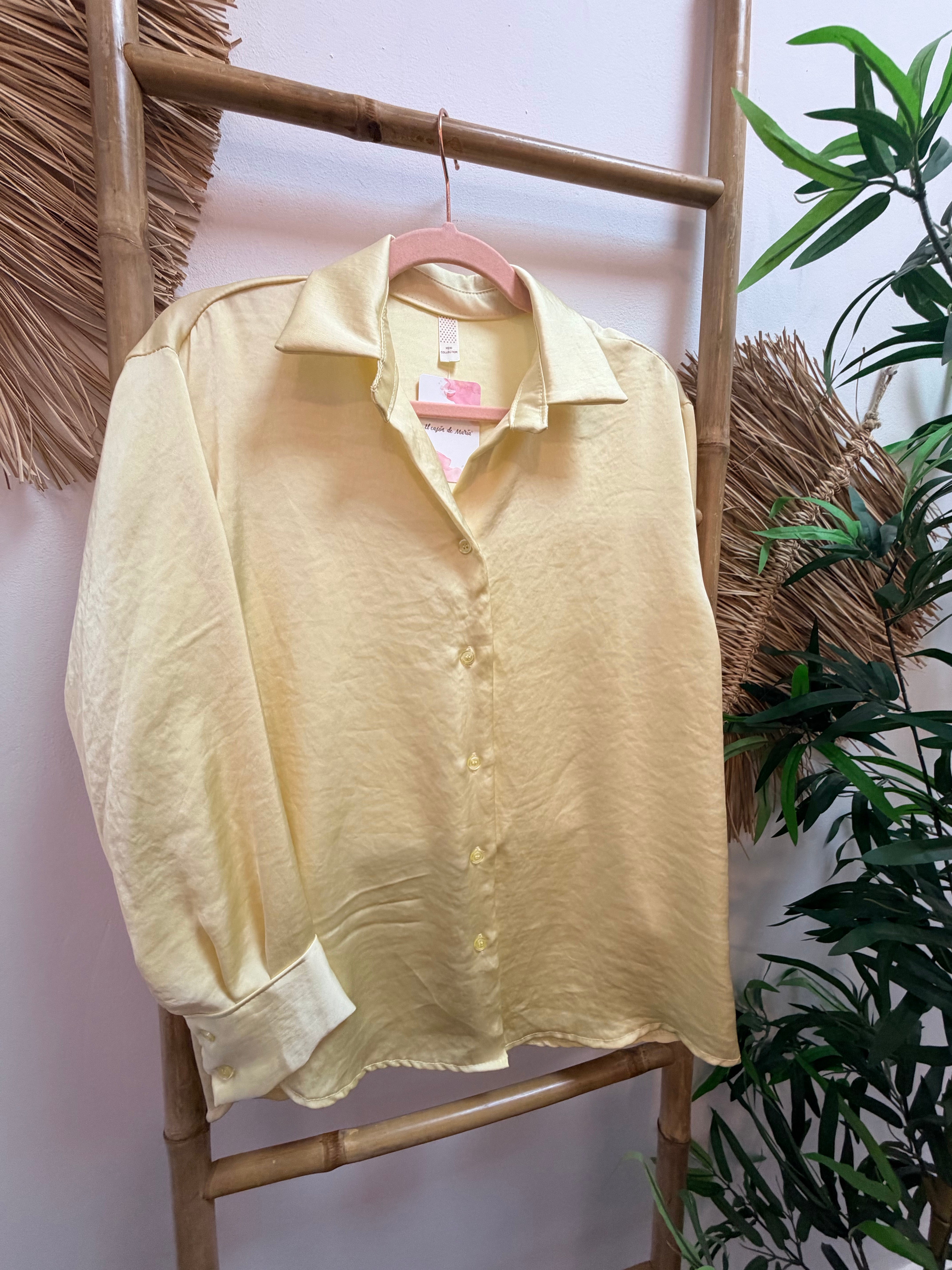 Camisa satén gruesa