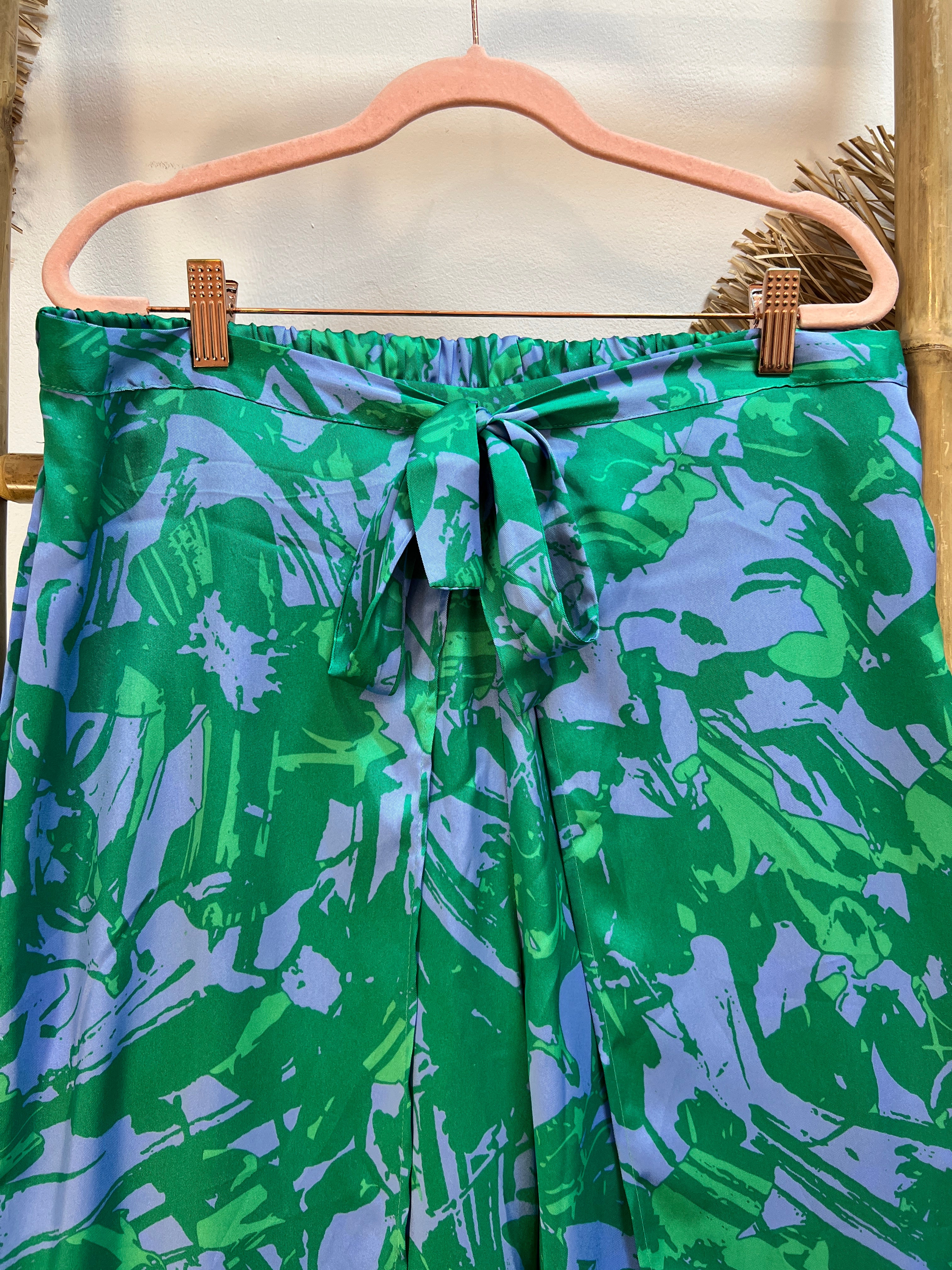 Pantalón fluido estampado