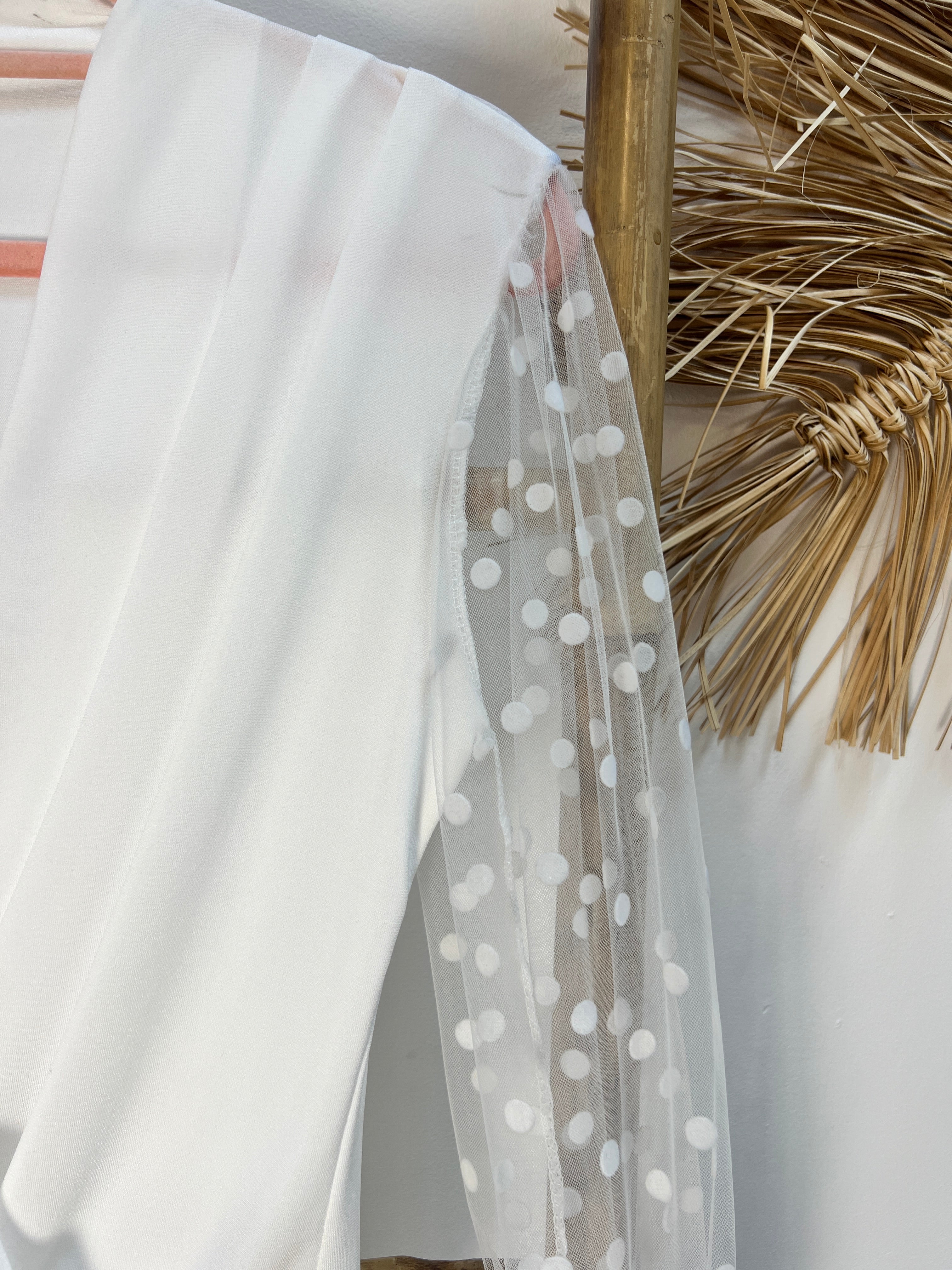 Body mangas transparentes