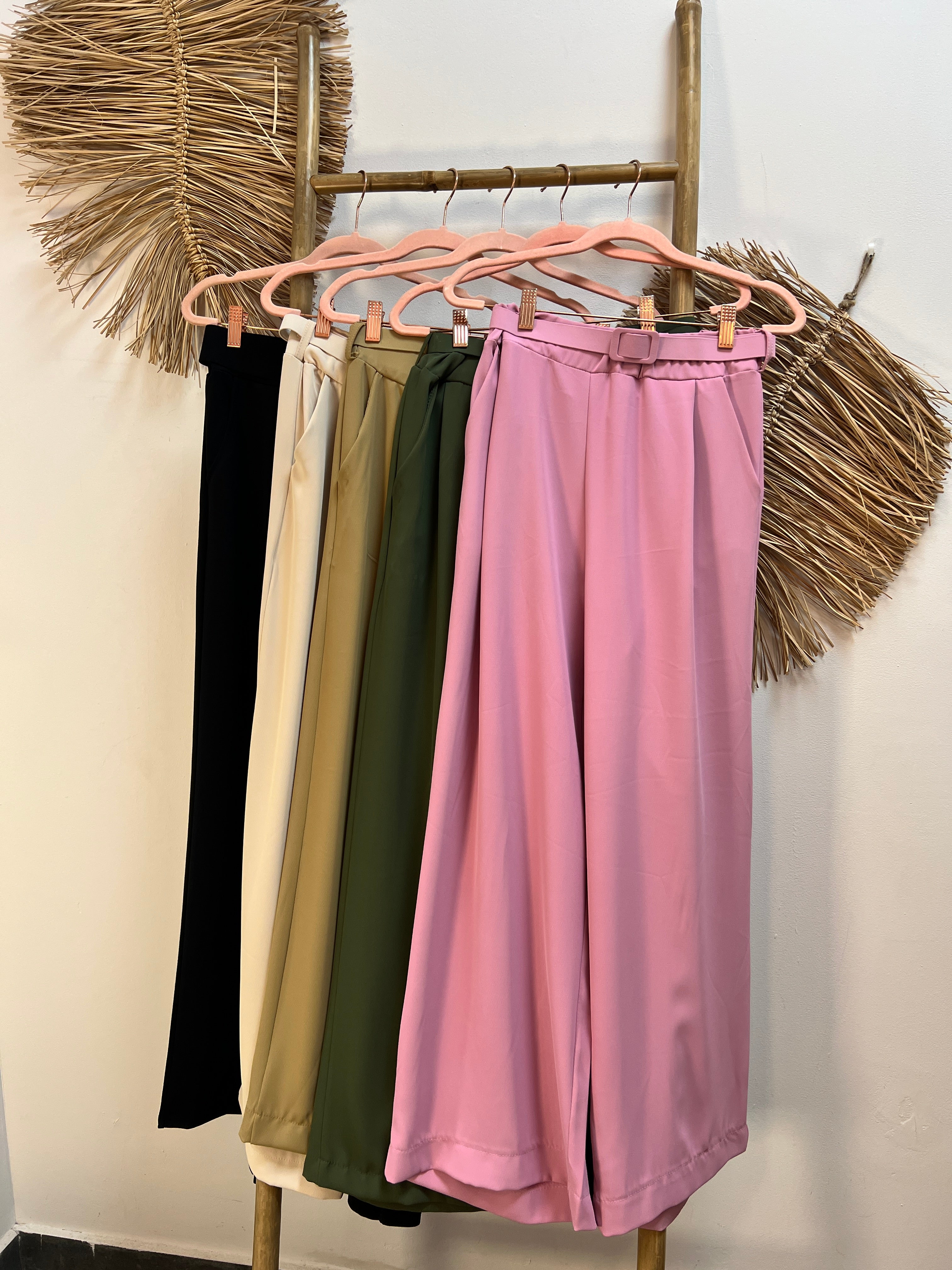 Pantalón caída fluido