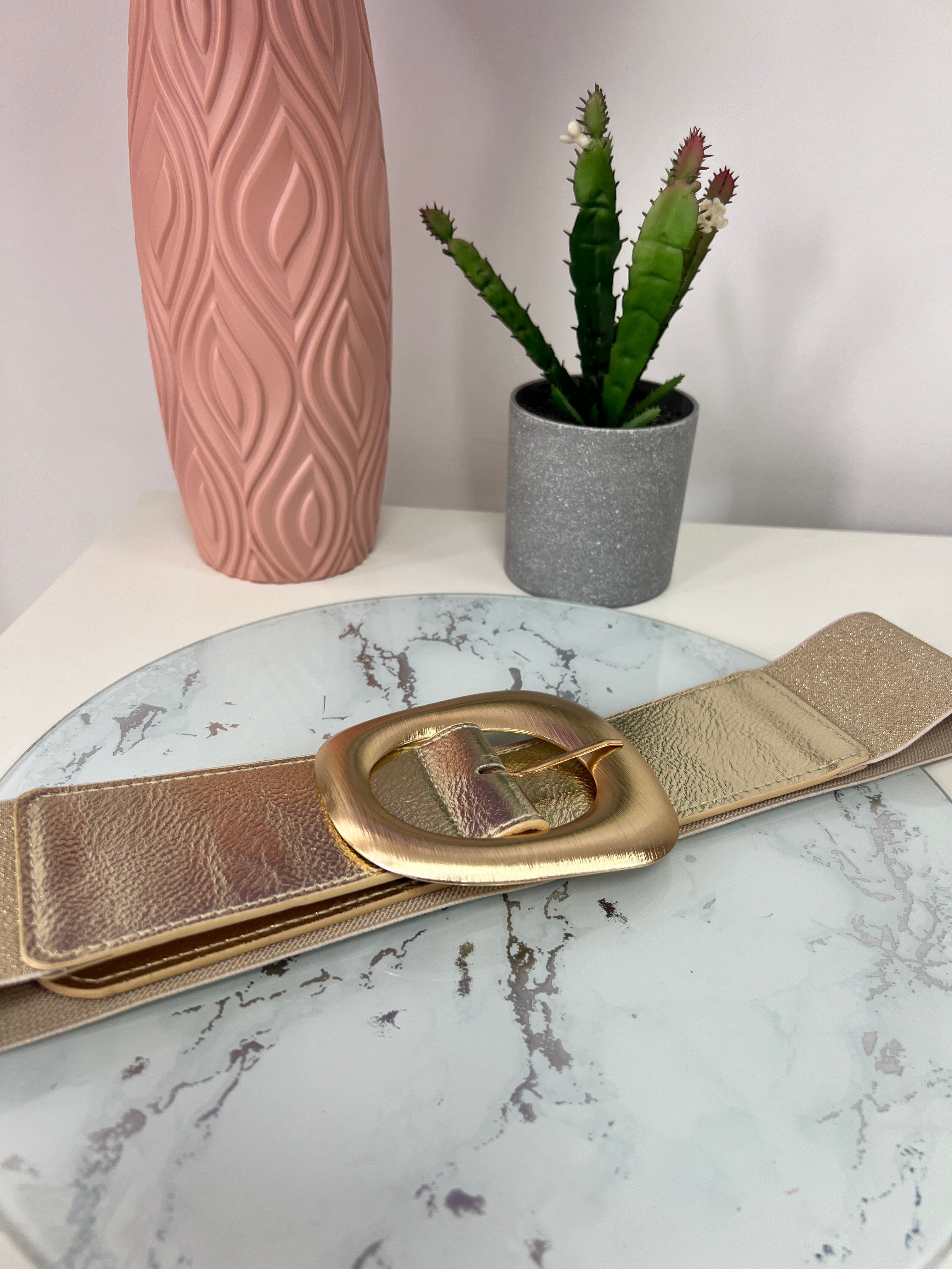 Cinturon fiesta hebilla grande