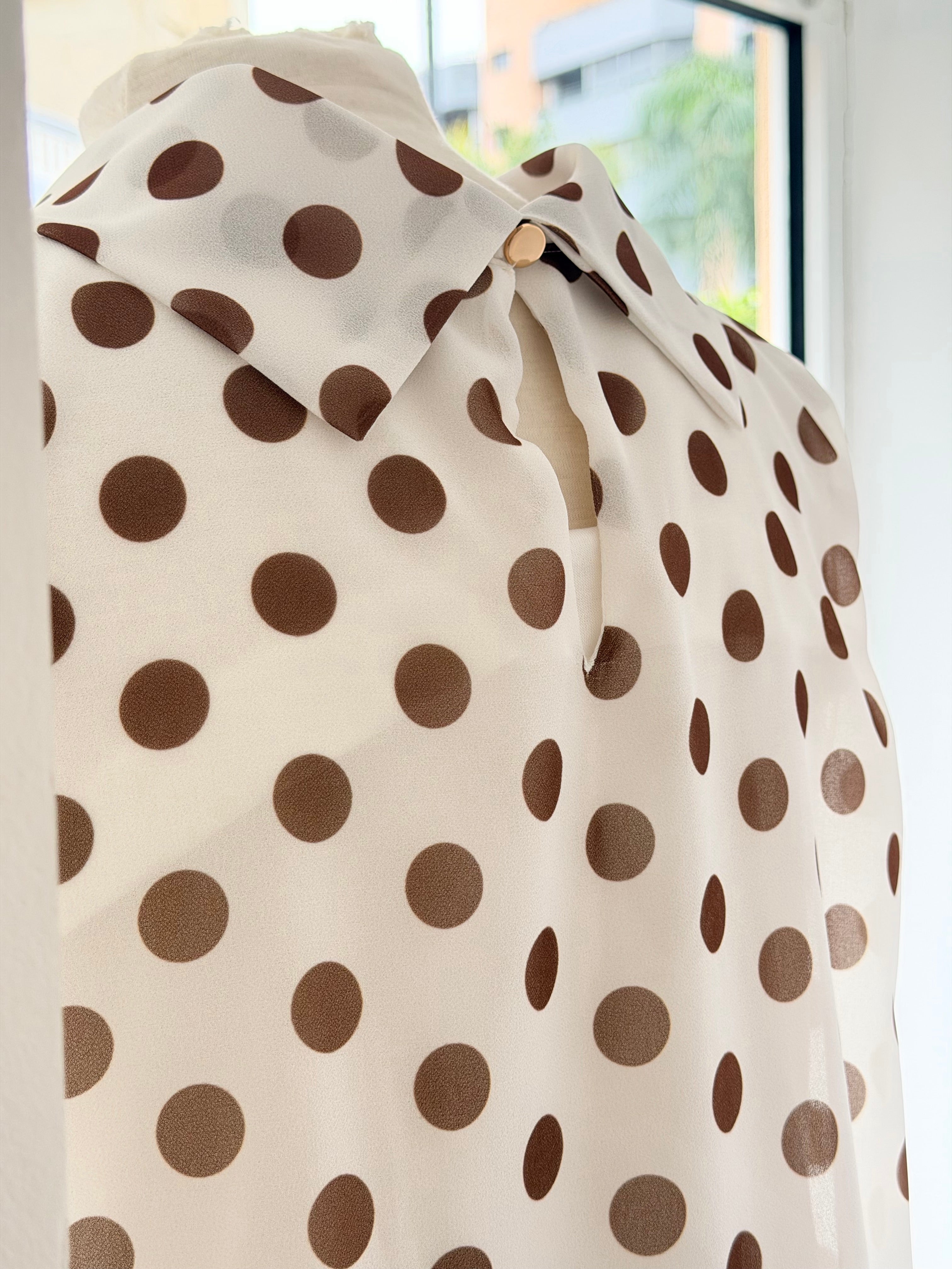 Blusa topitos ballon