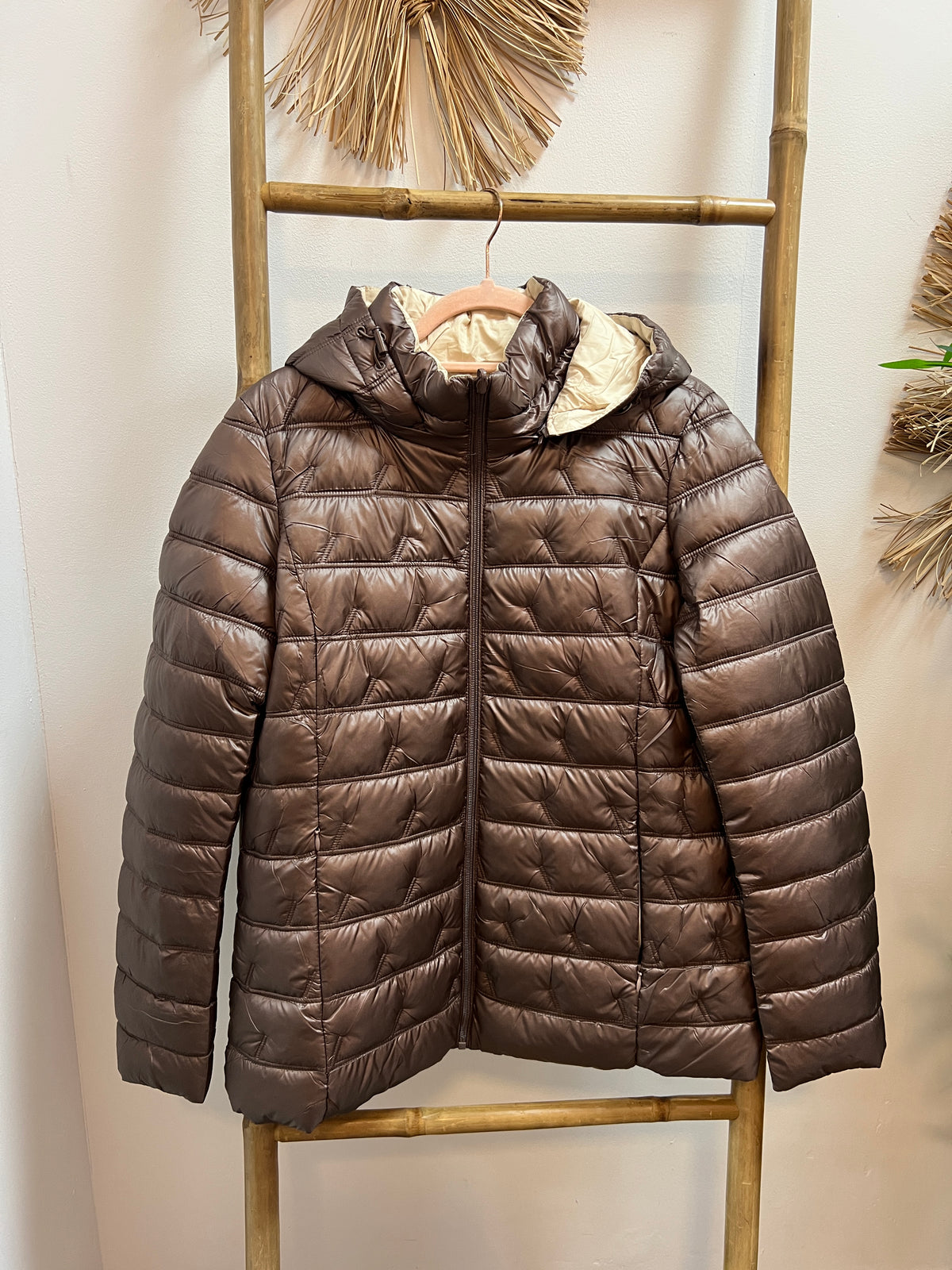 Chaqueta acolchada reversible