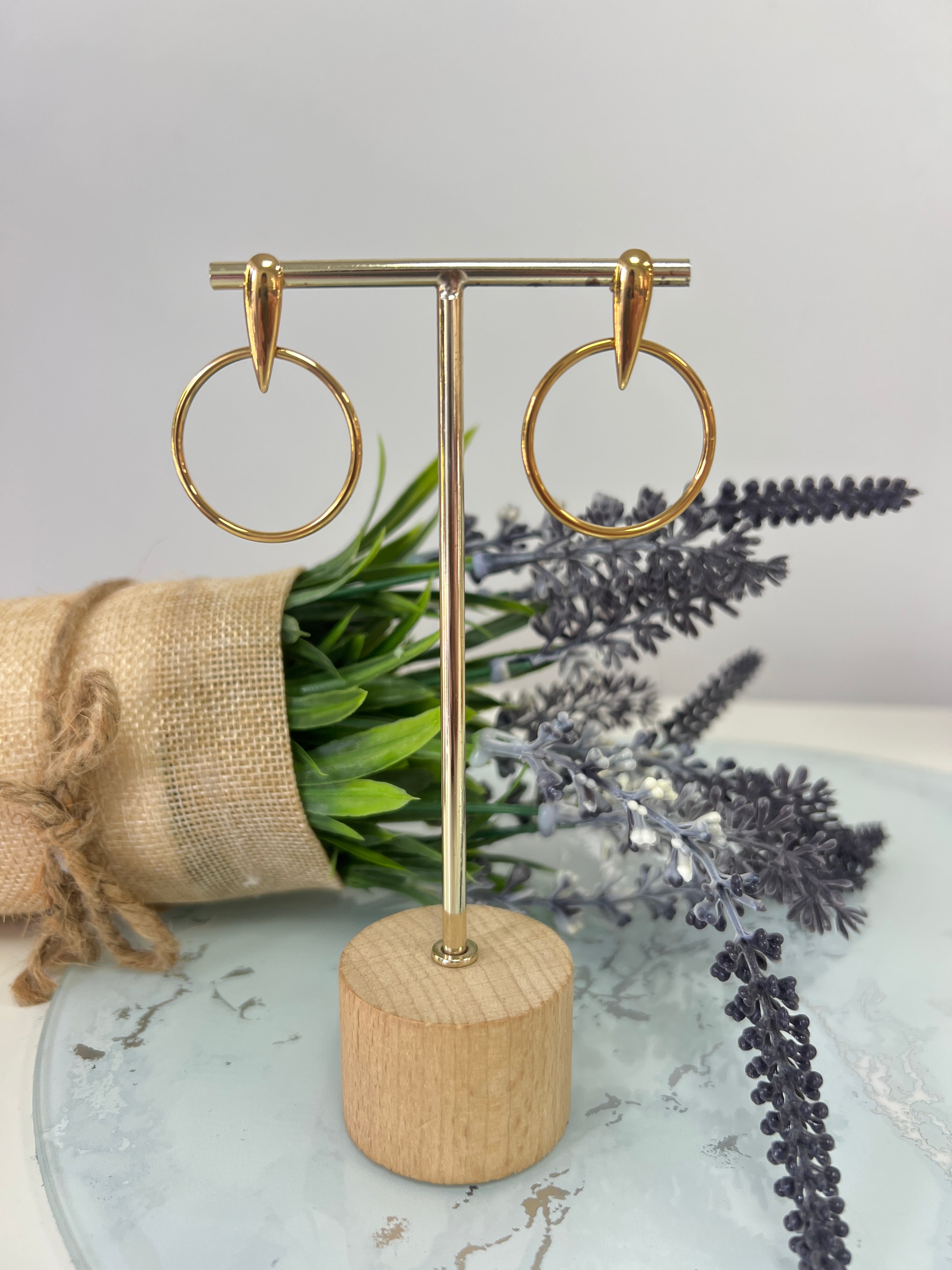 Pendientes Circulo Grandes