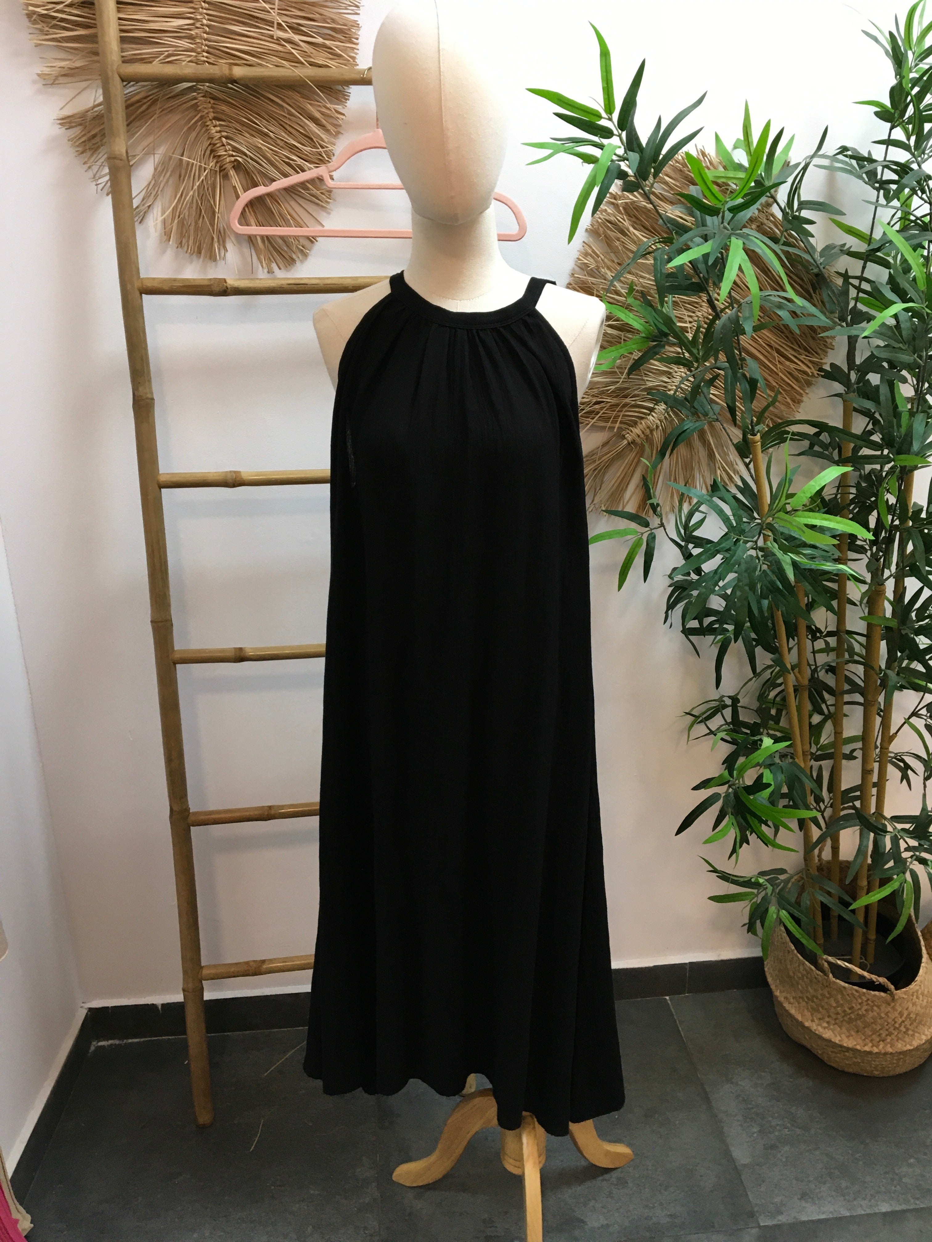 Vestido Negro brillo