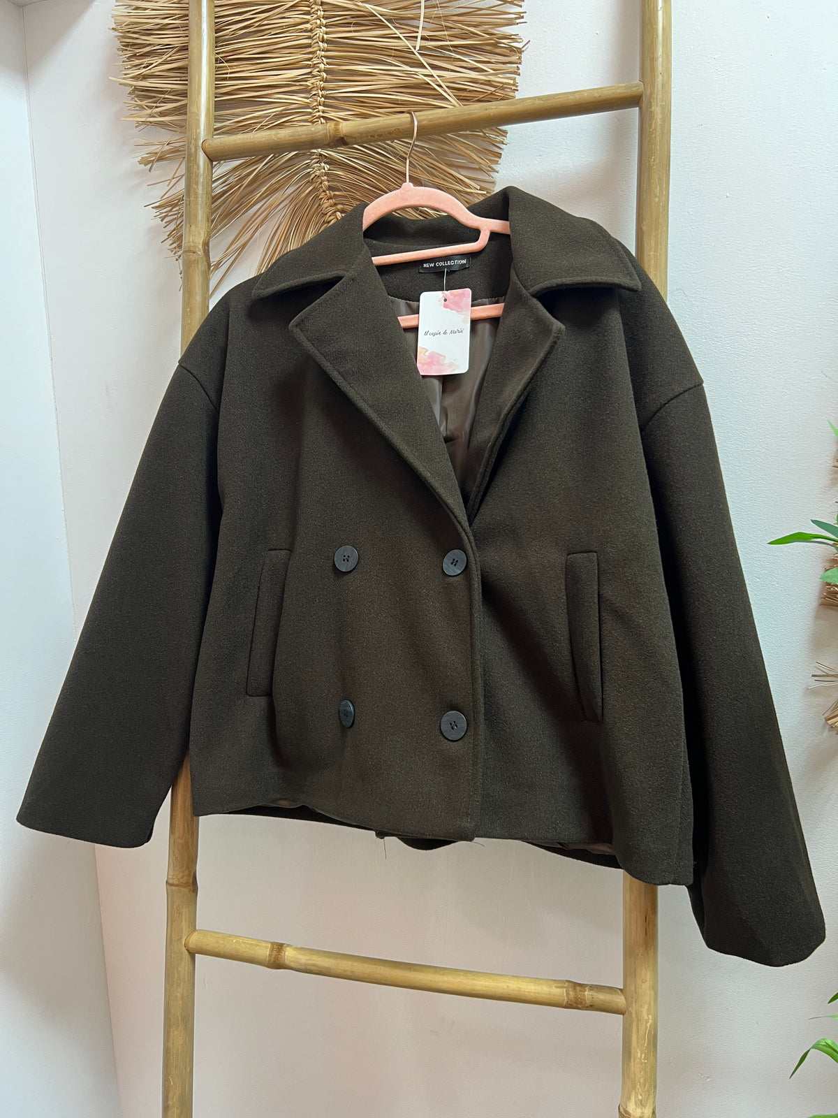 Chaqueta paño glam