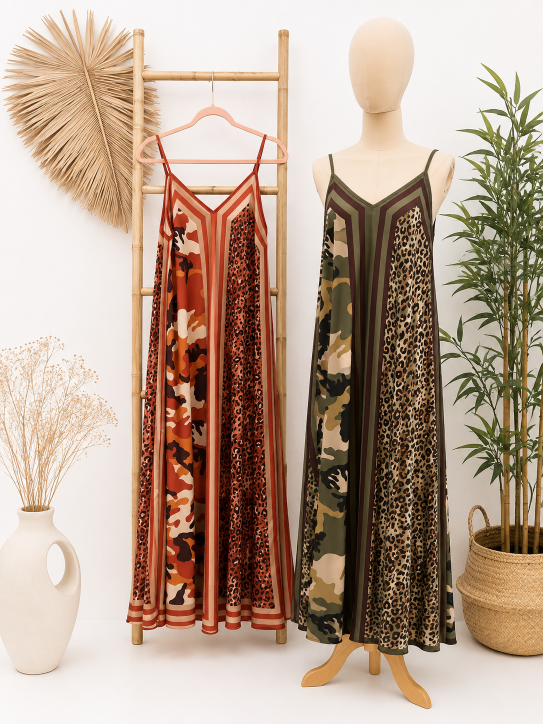 Vestido safari