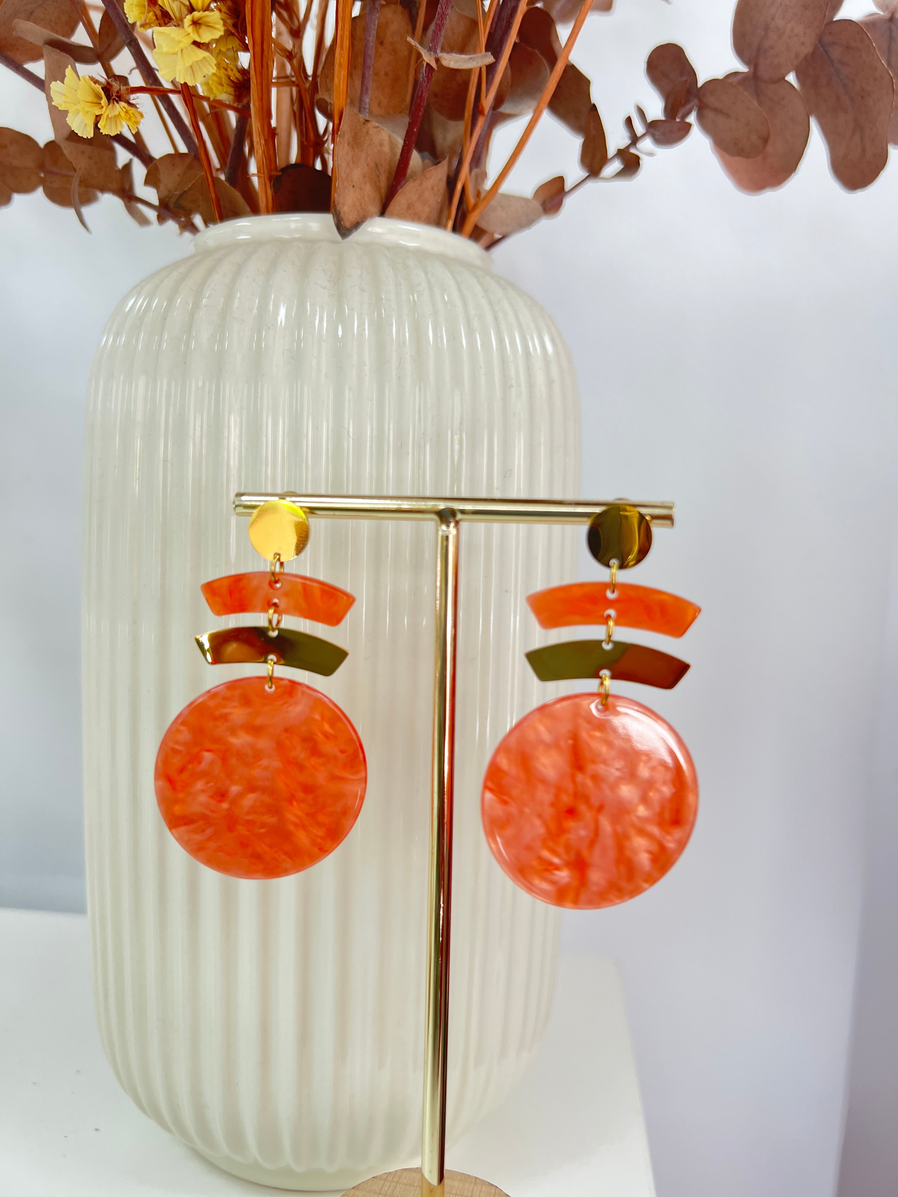 Pendientes Circulo Lena