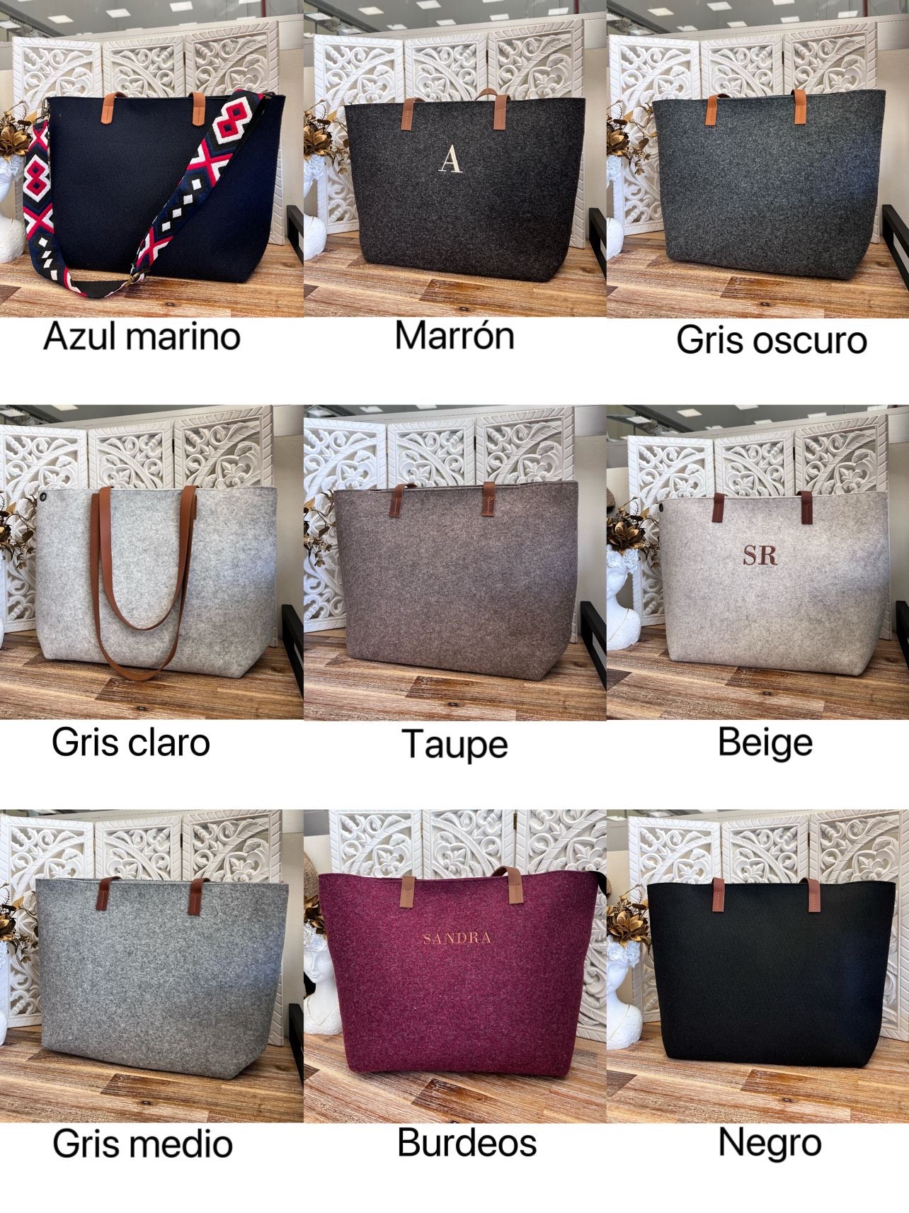 Bolso Fieltro Personalizado