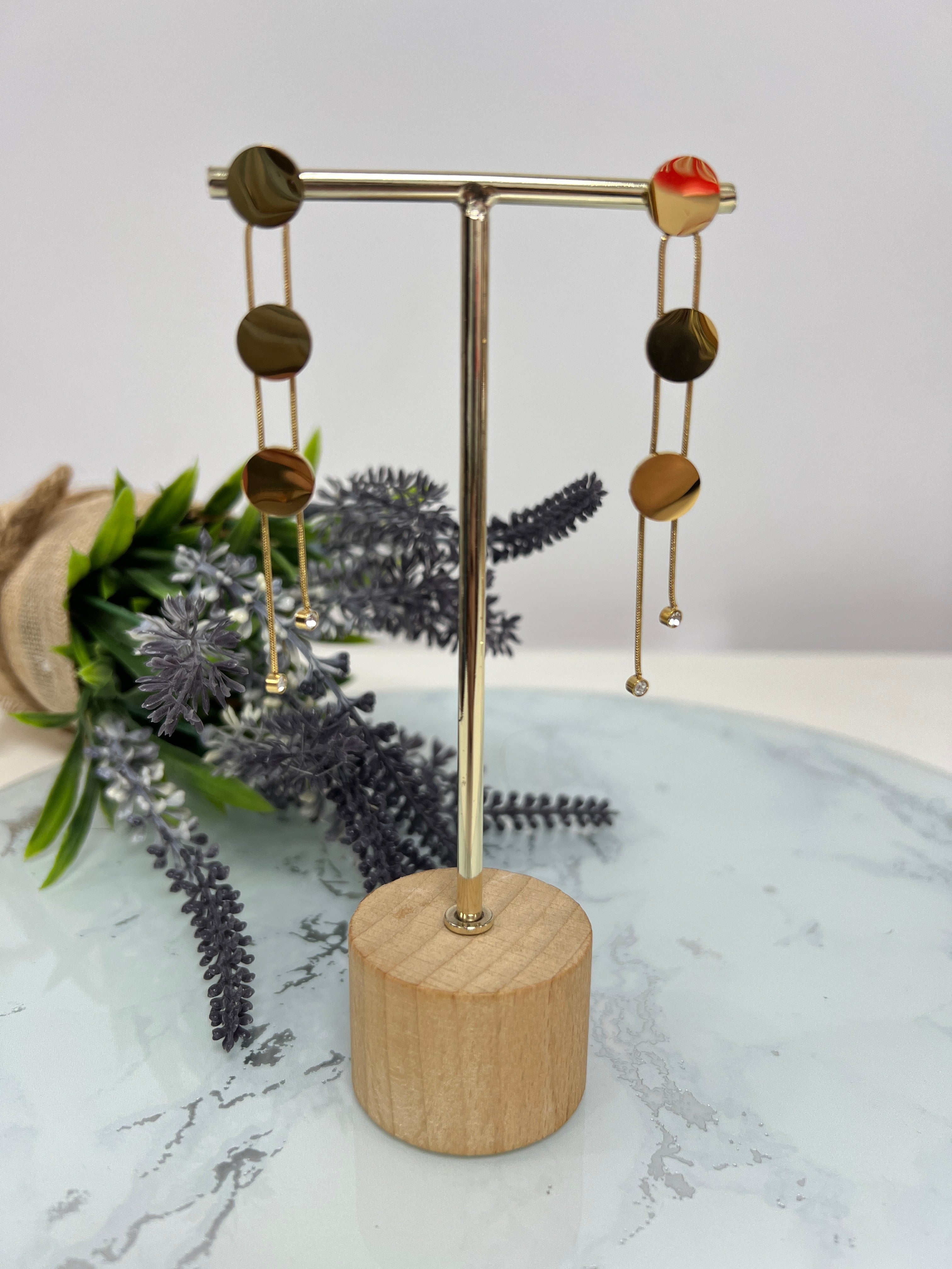 Pendientes largos eclat