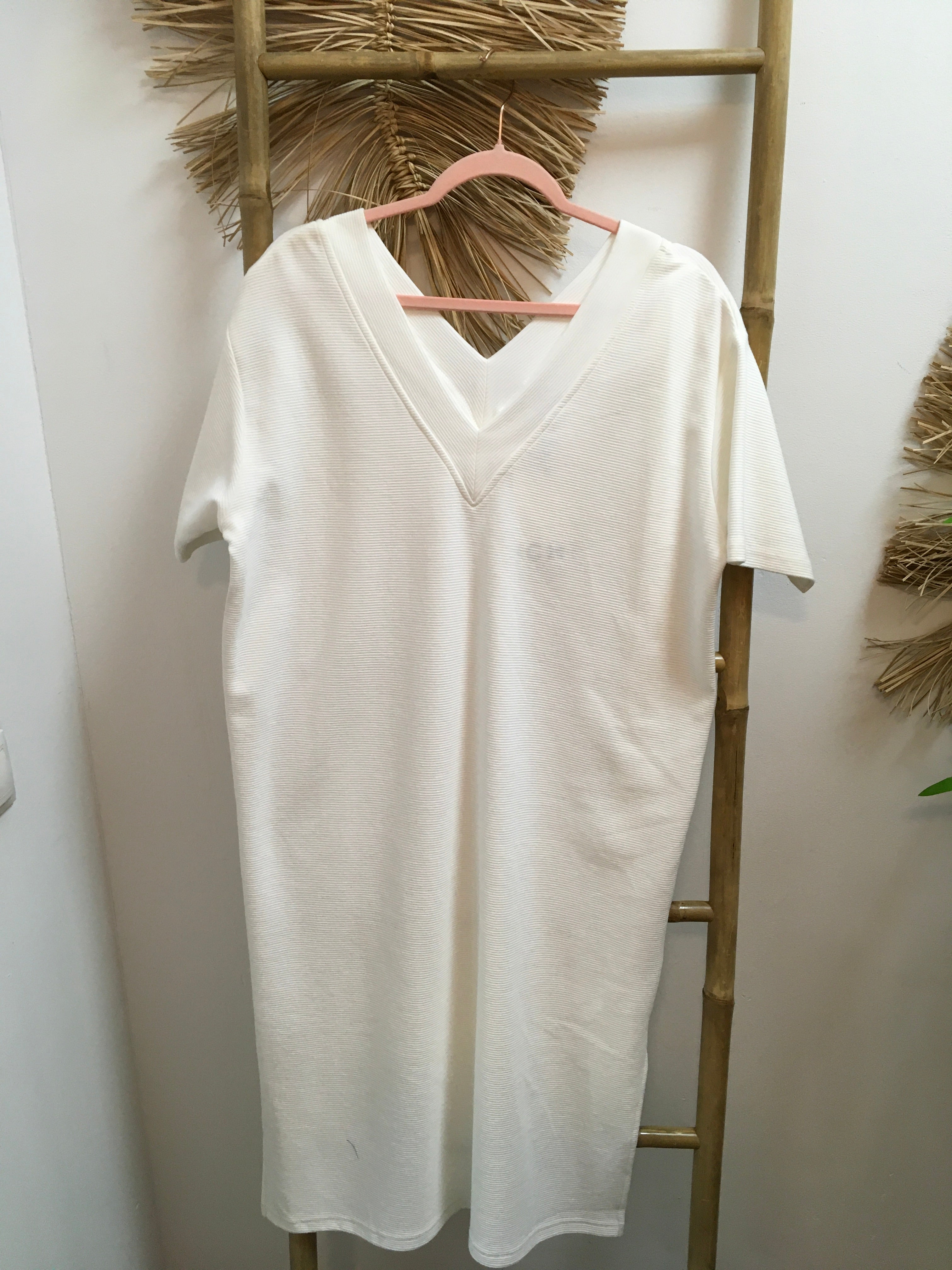 Vestido Corto Blanco