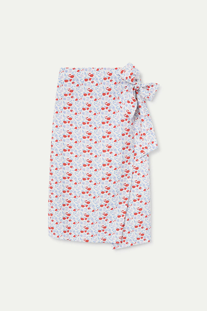Falda midi con estampado cute Compañía Fantastica