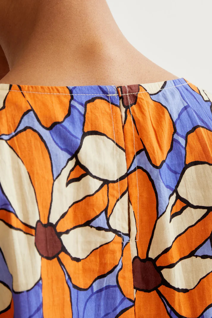 Vestido corto con estampado Marigold