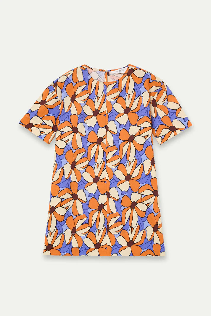 Vestido corto con estampado Marigold