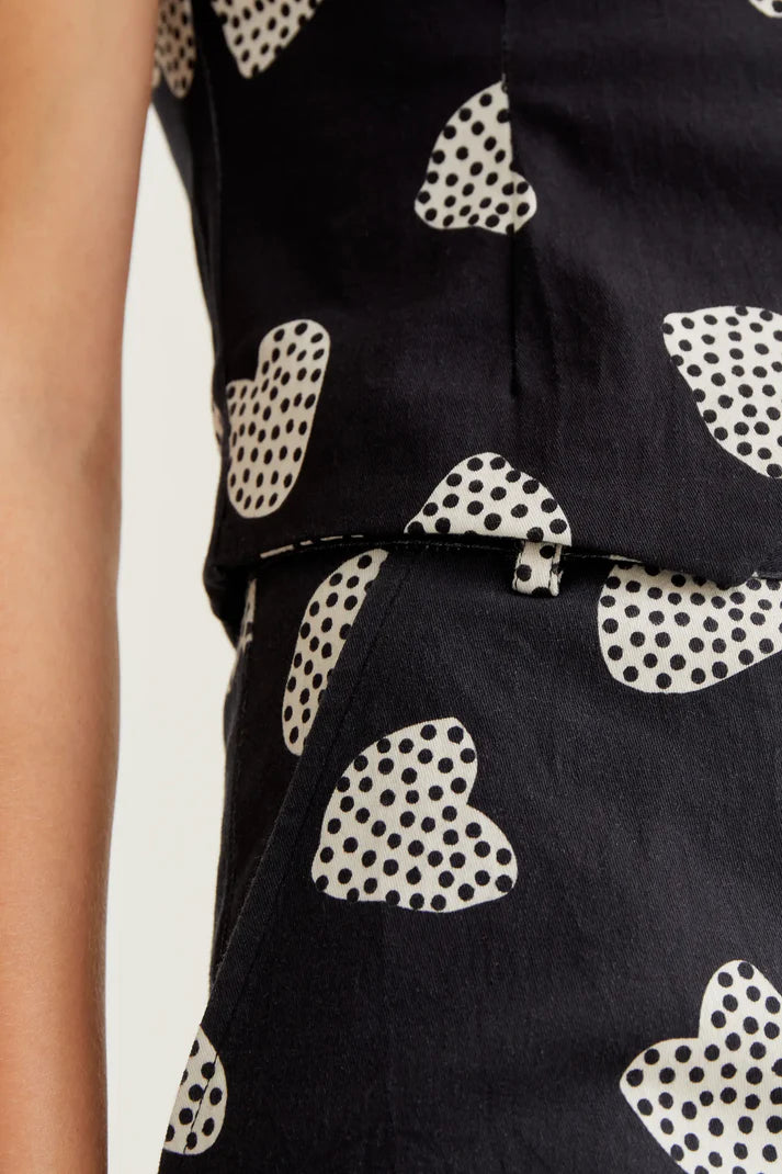 Pantalón con estampado Harmony Black Compañía Fantástica