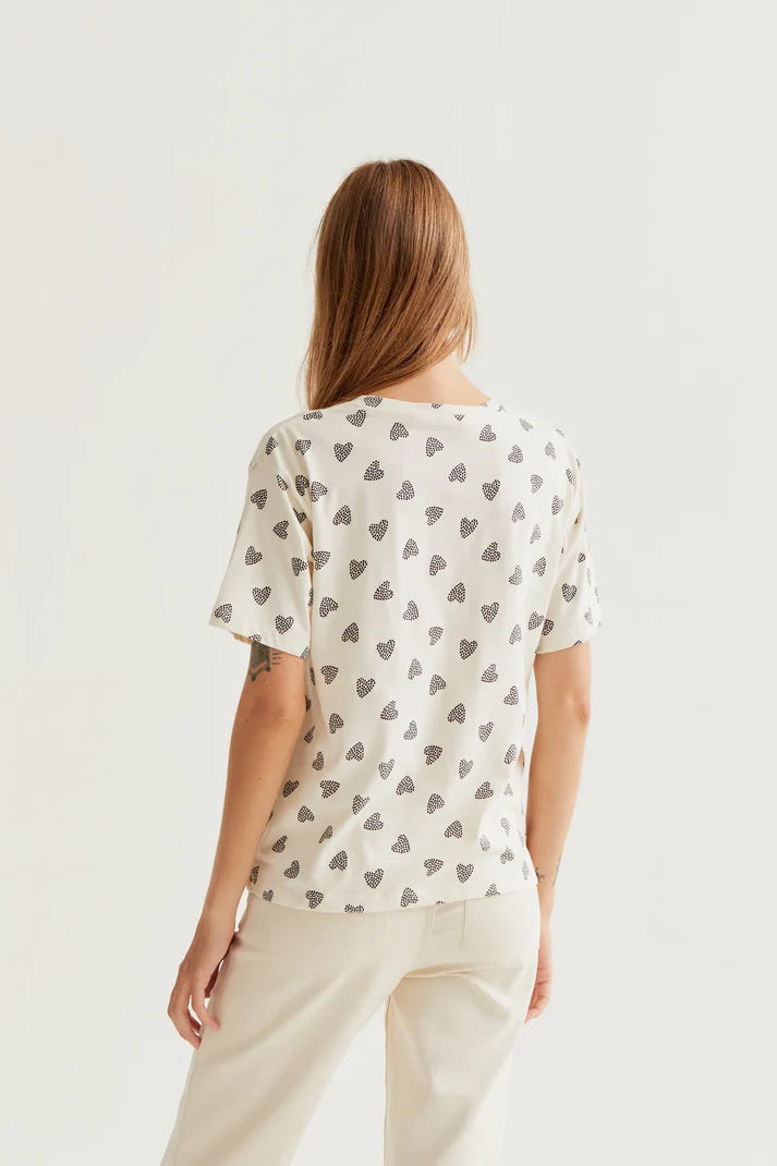 Camiseta con estampado Ladybug Black Compañía Fantástica