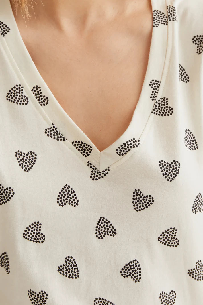 Camiseta con estampado Ladybug Black Compañía Fantástica