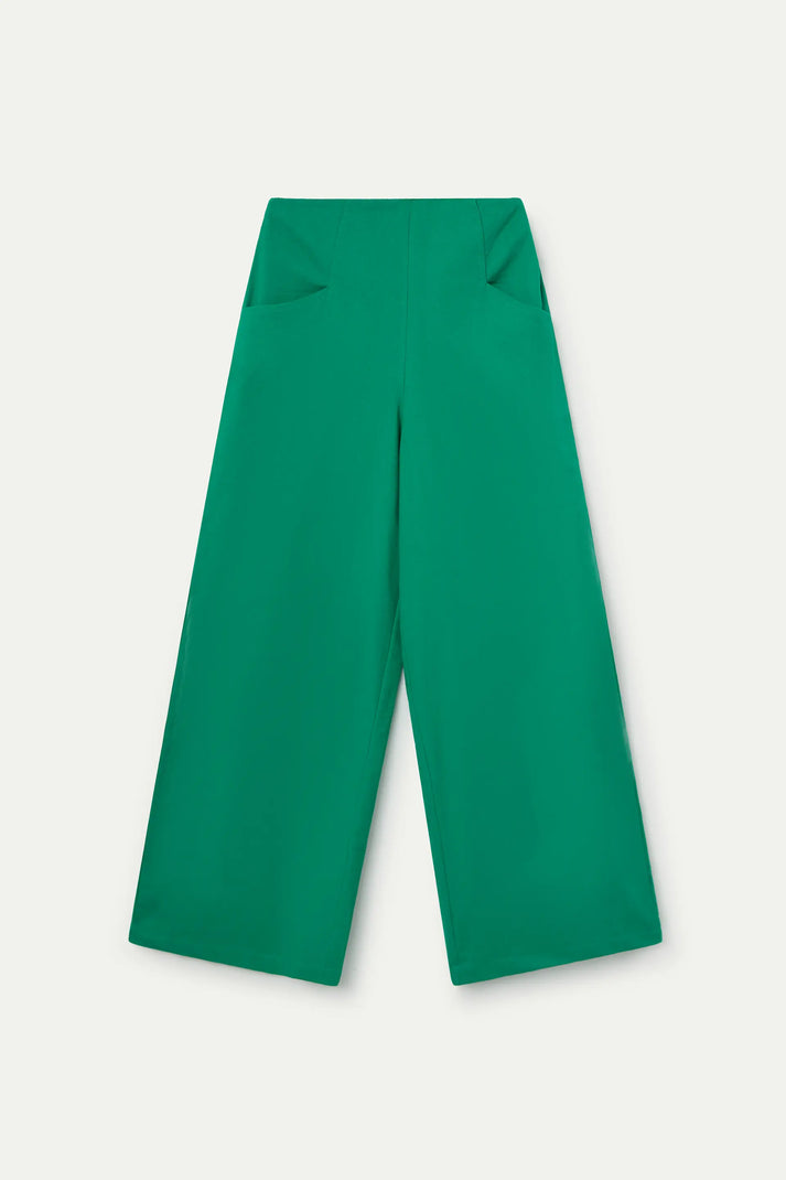Pantalón 100% algodón verde Compañía Fantástica