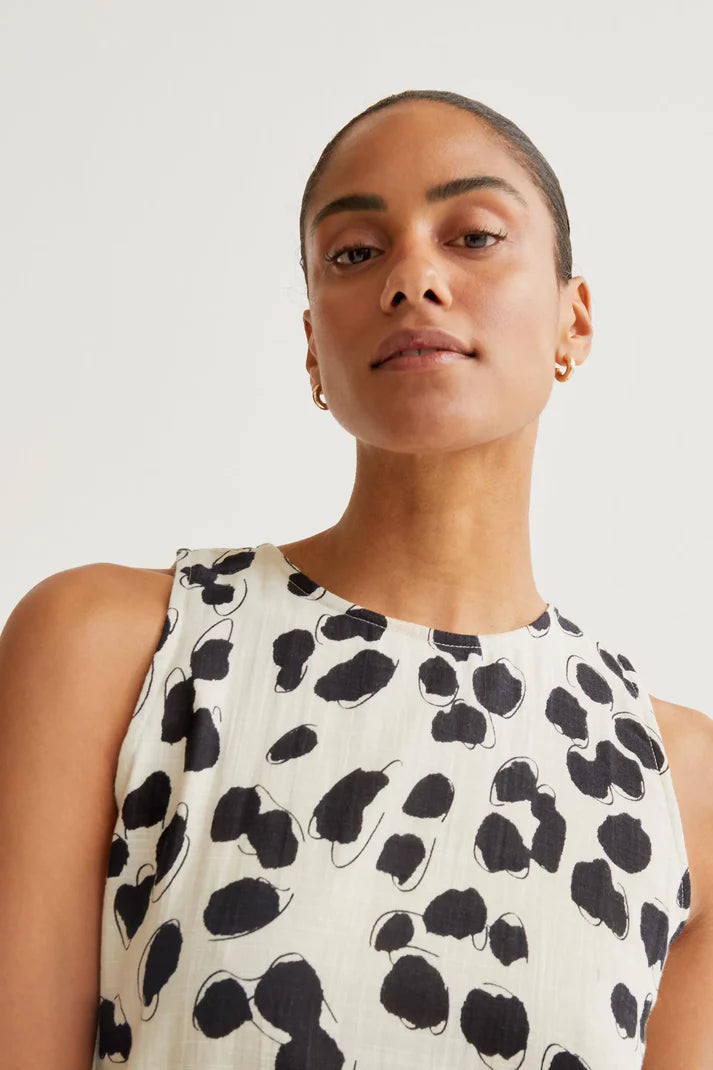 Vestido midi con estampado Dalmatian Compañía Fantástica