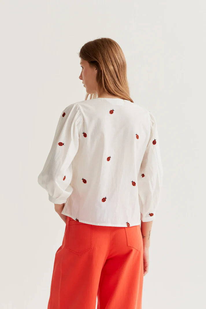Camisa con estampado Ladybugs Compañía Fantástica