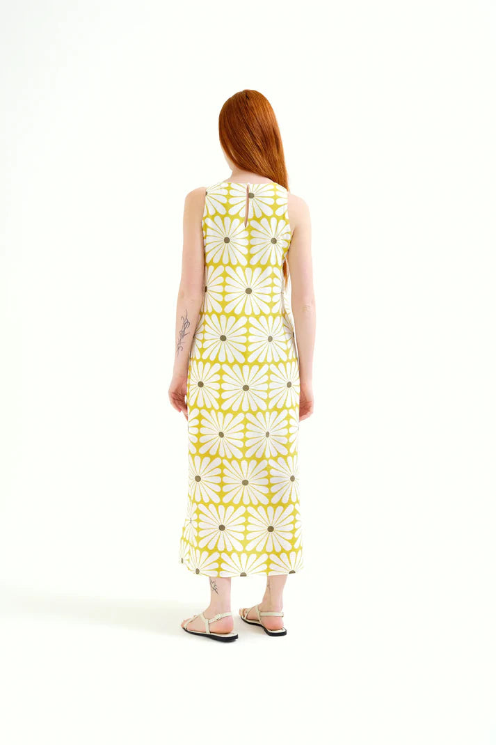 Vestido largo con estampado Olive Flower Compañía Fantástica