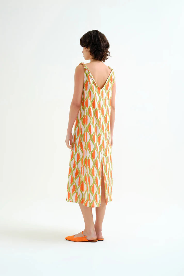 Vestido corto con estampado Aloe Compañia Fantástica