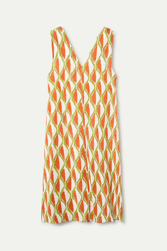 Vestido corto con estampado Aloe Compañia Fantástica