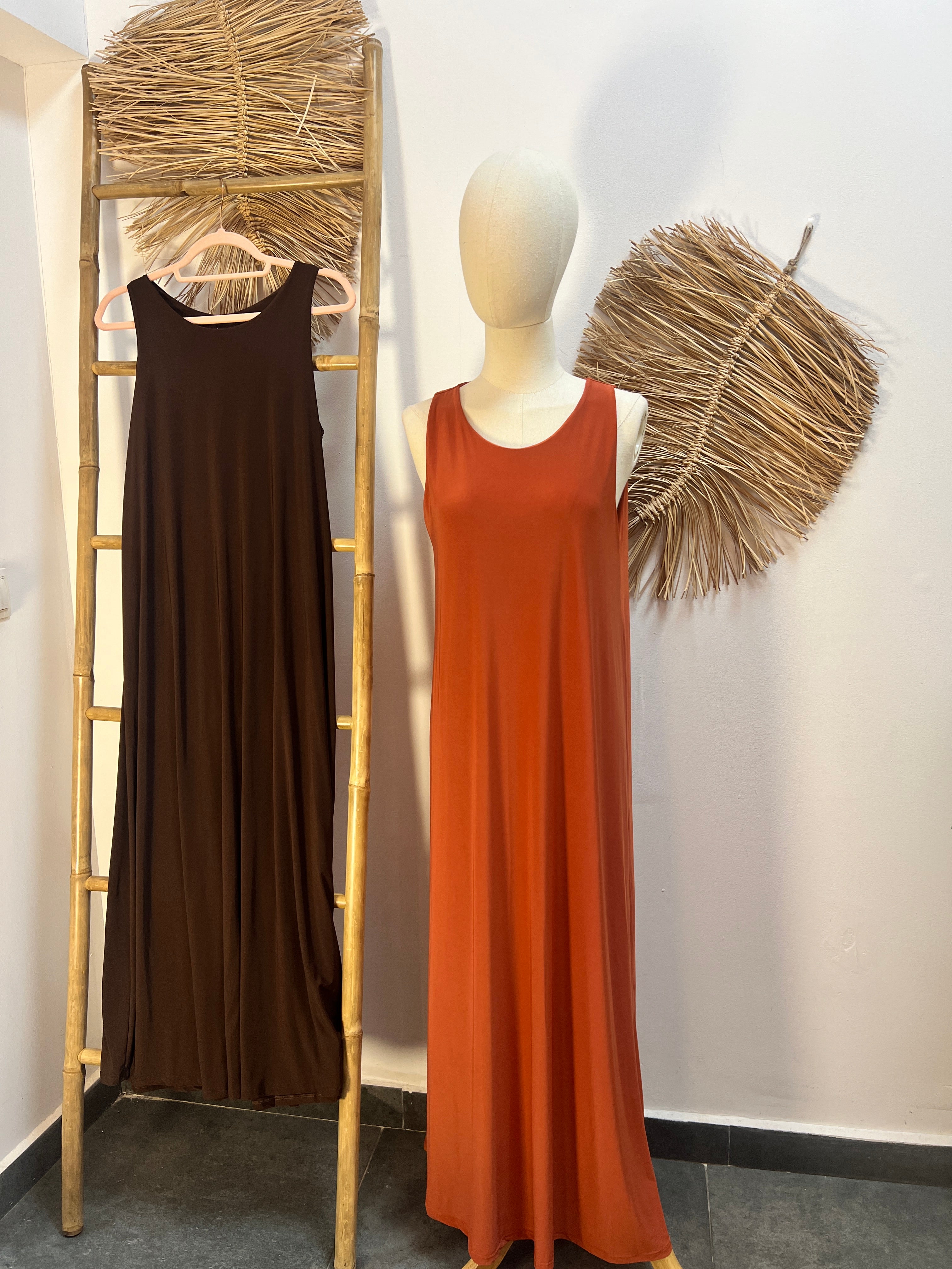 Vestido largo básico