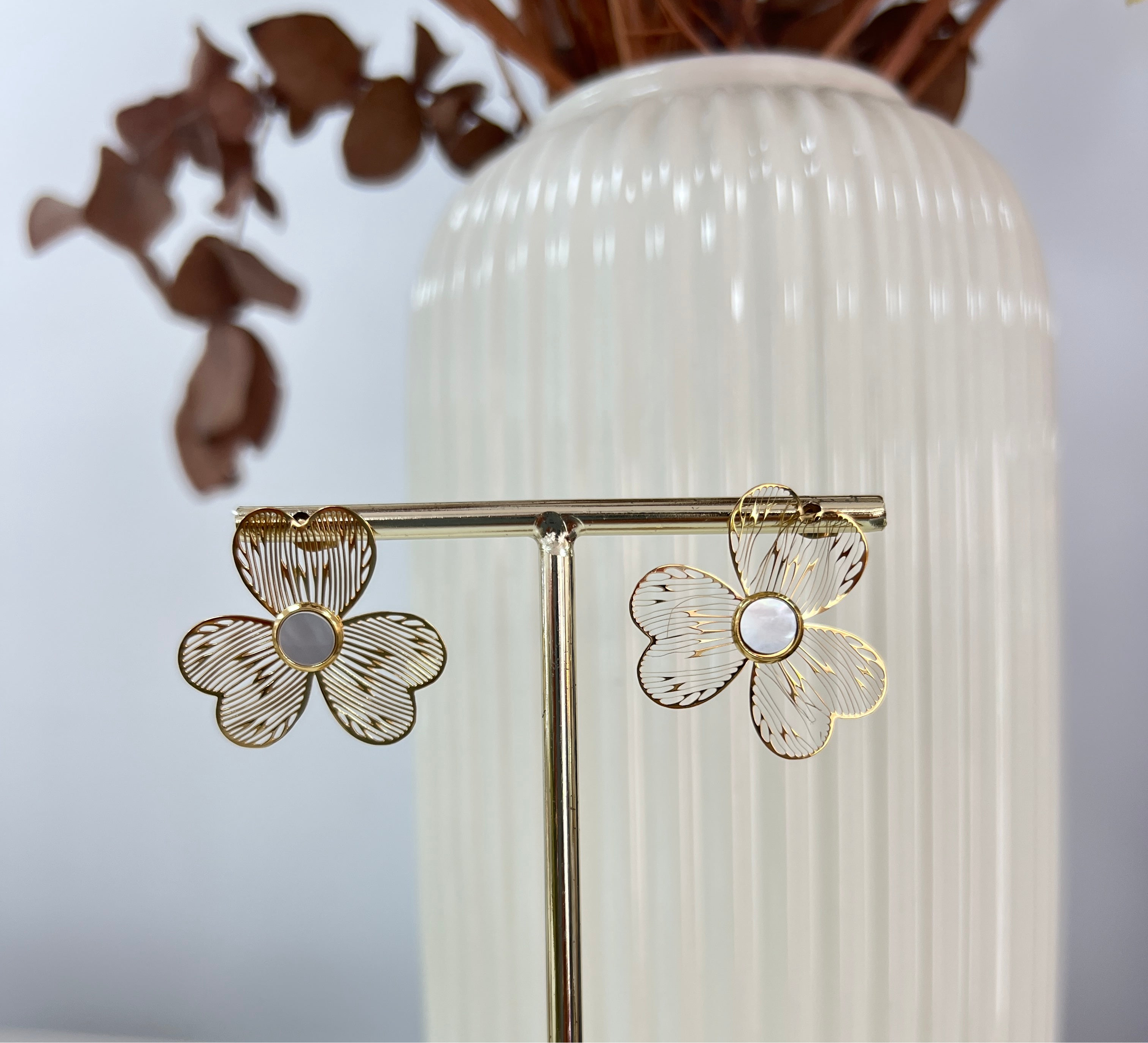 Pendientes Flor Sibuya