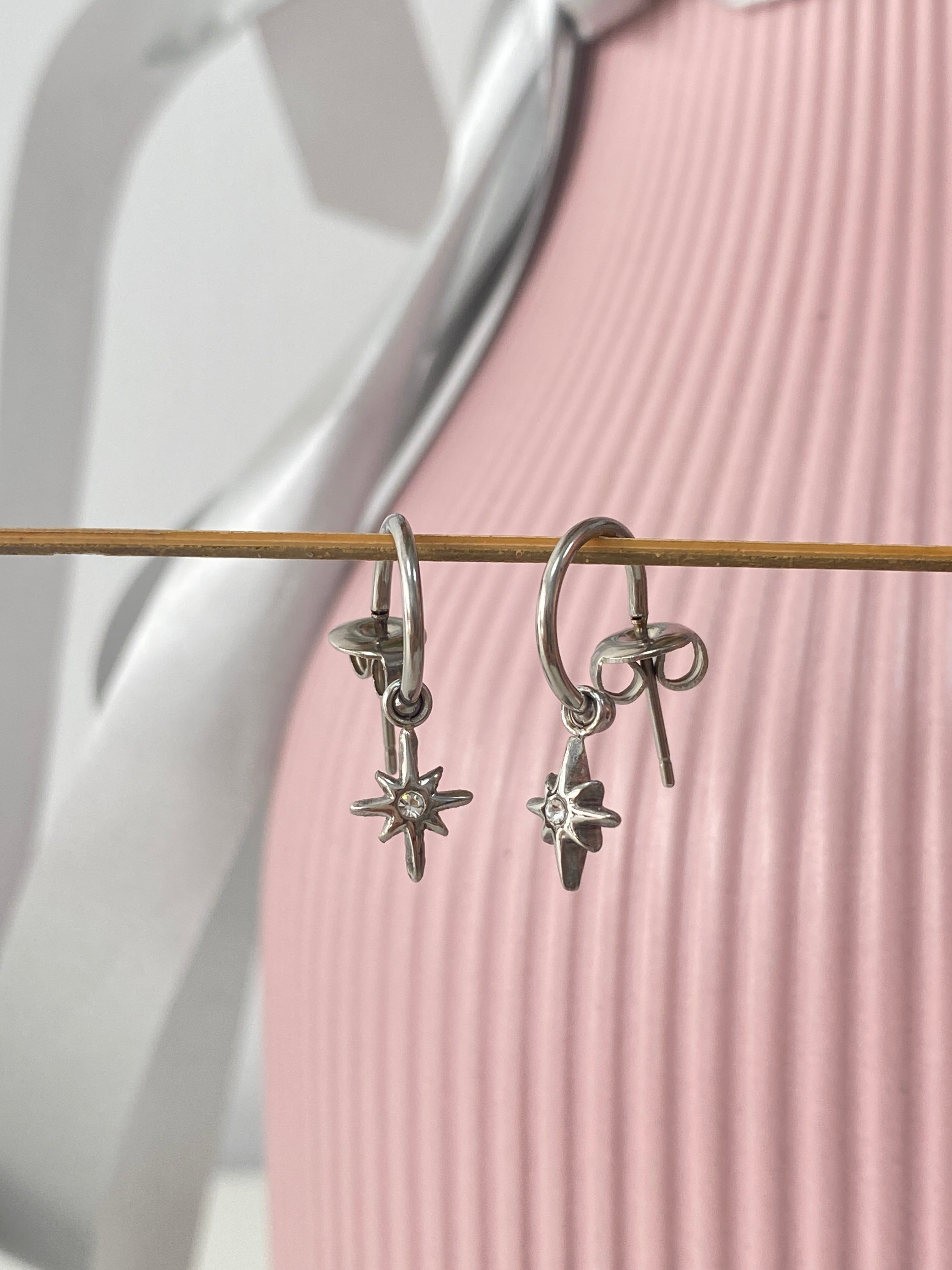 Pendientes Aros Estrella Circoma