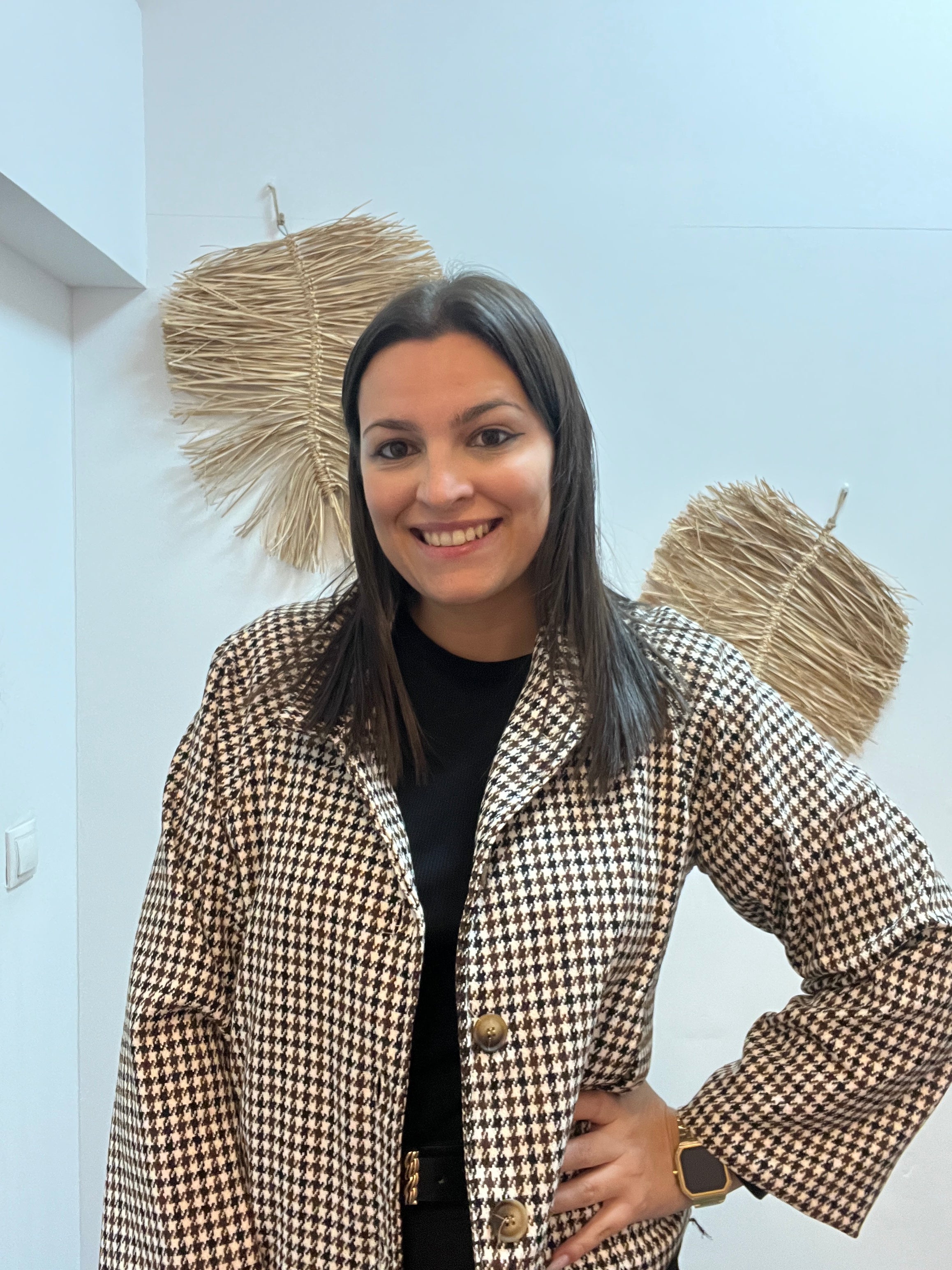 Chaqueta pata de gallo