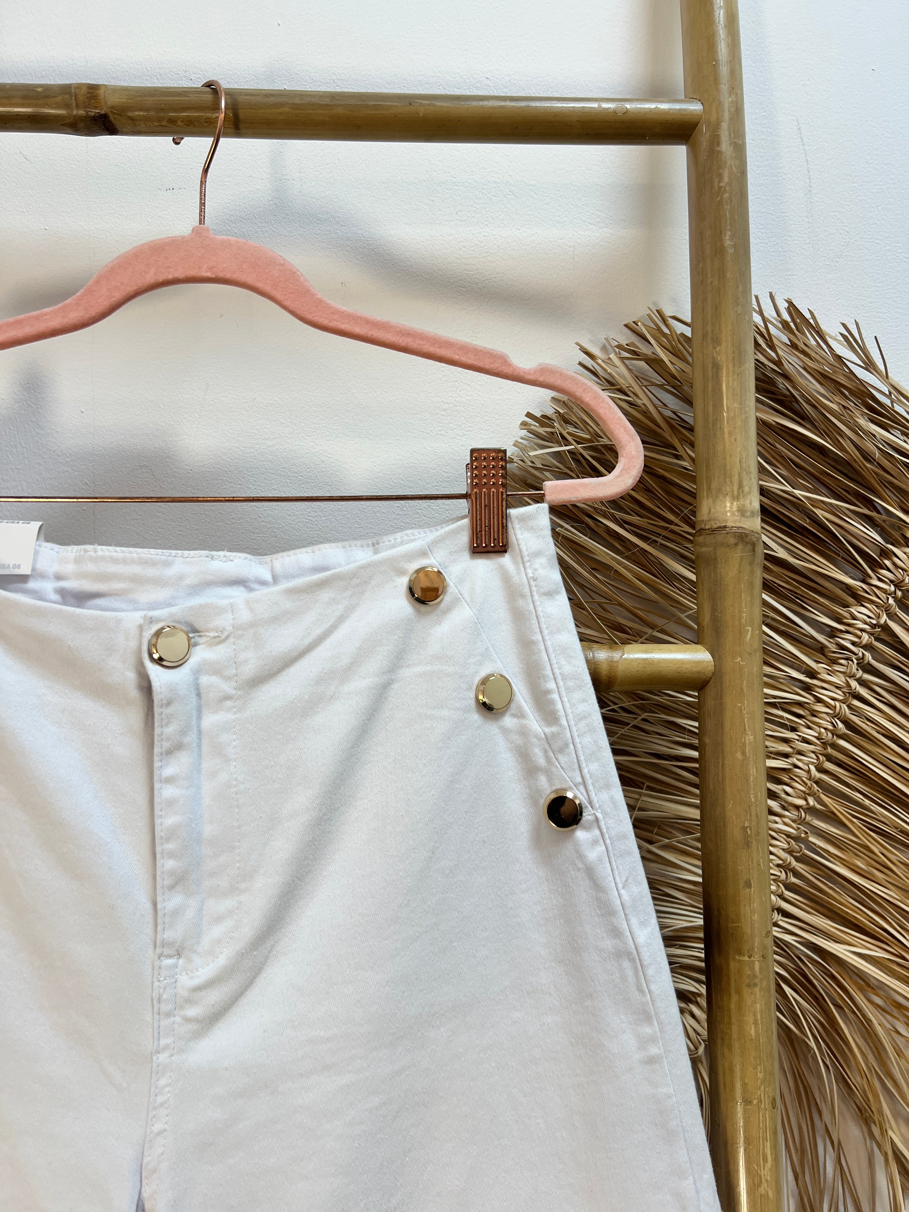 Pantalón vaquero blanco