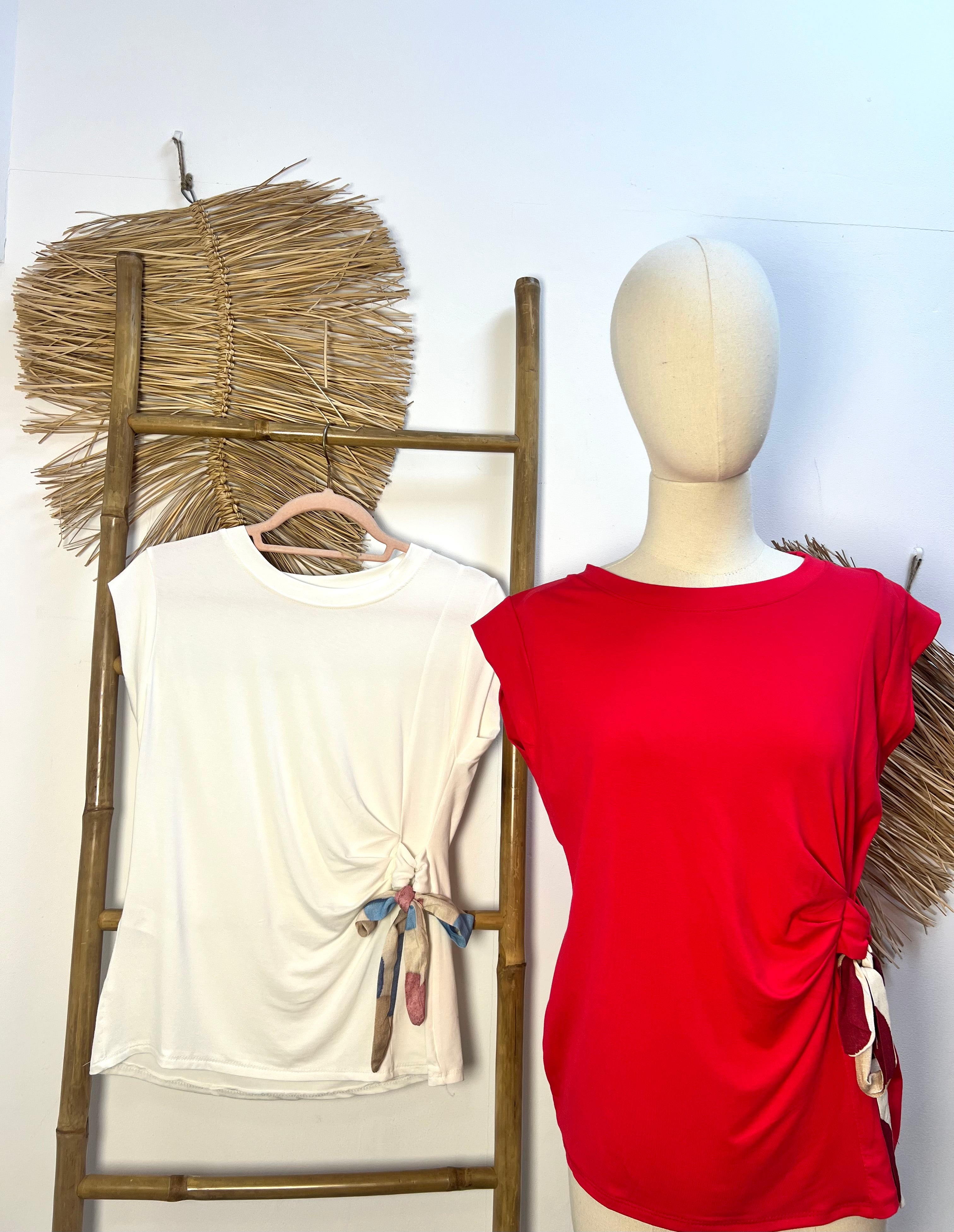 Blusa lazo chic