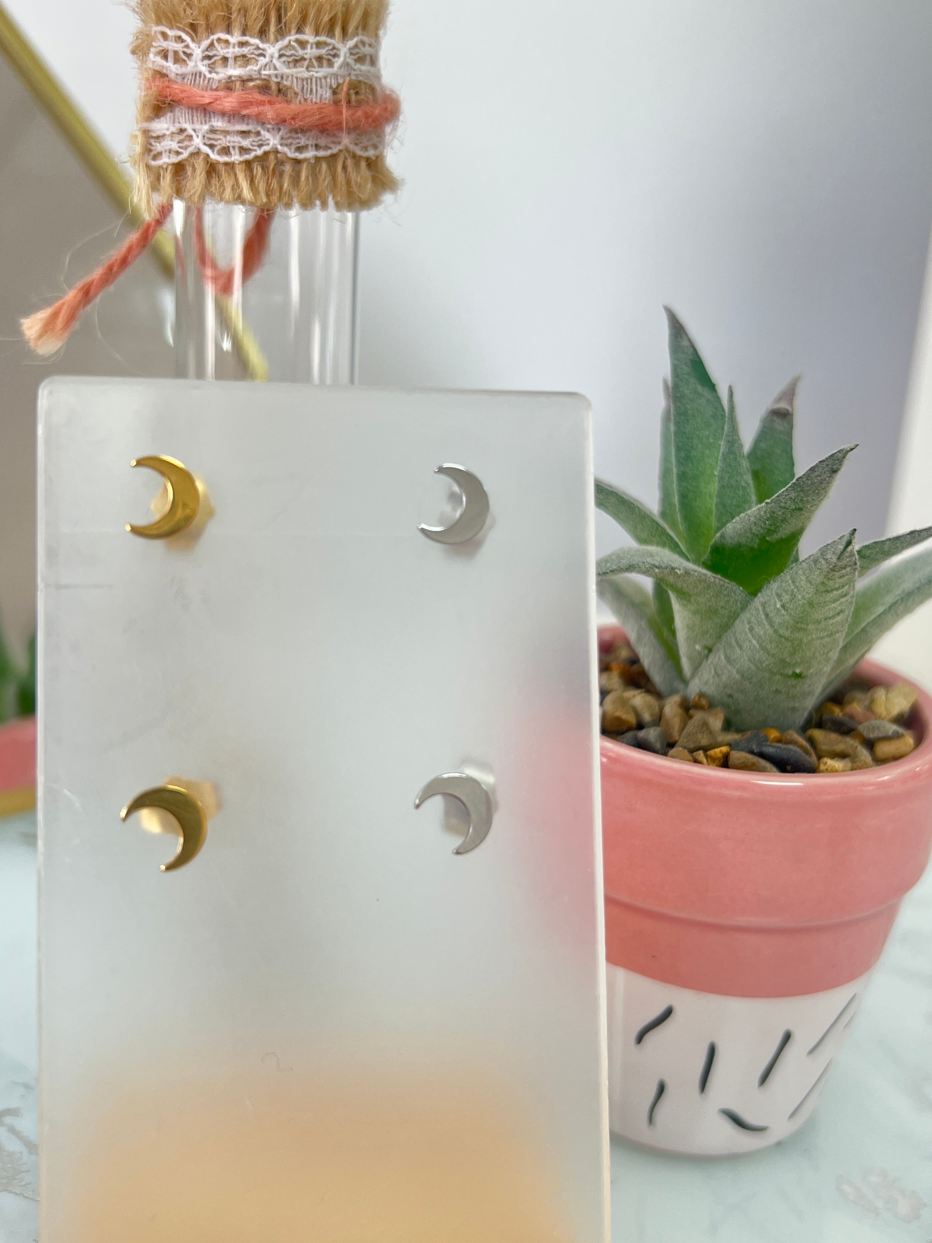 Pendientes Mini Luna