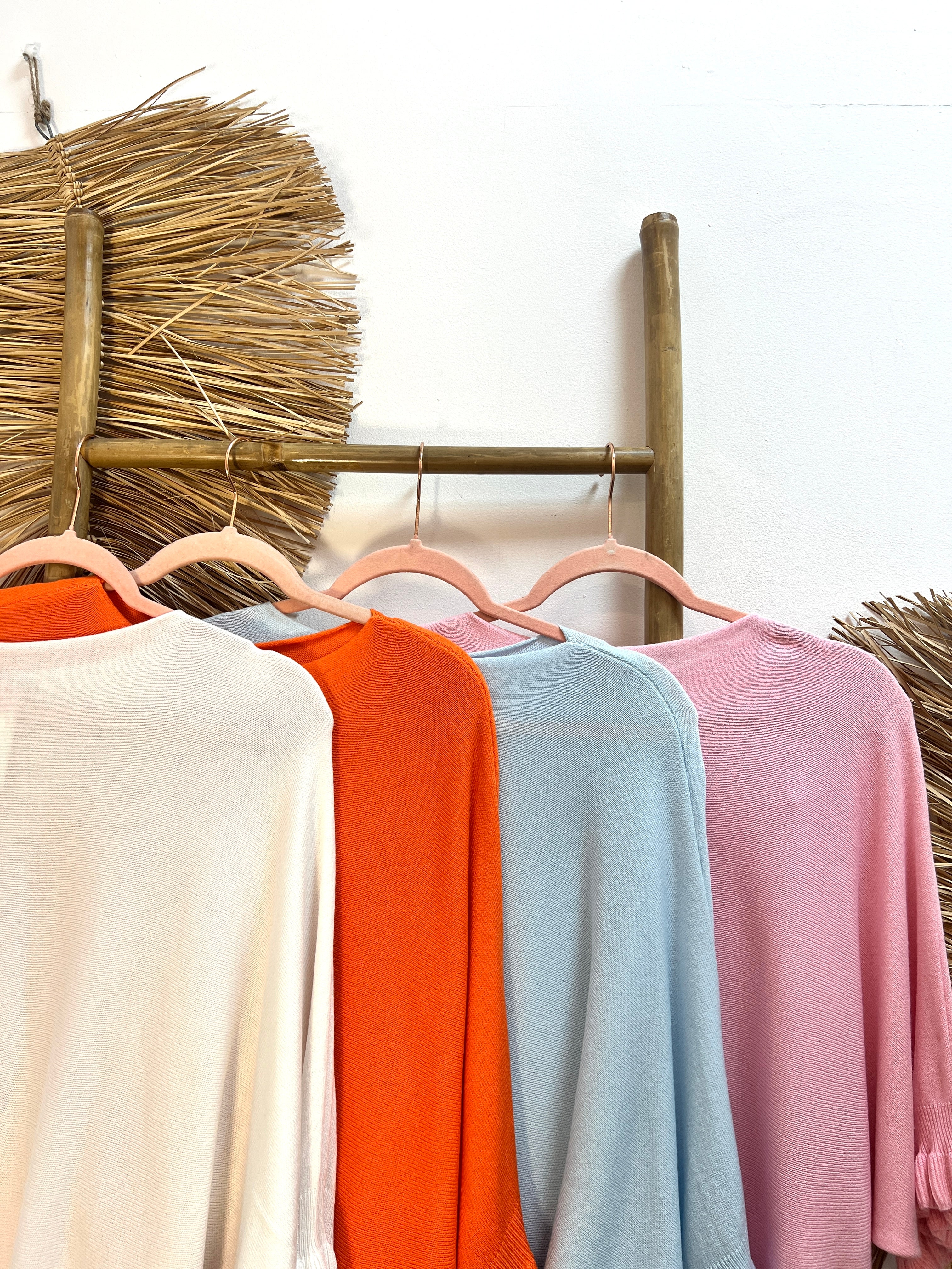 Jersey ancho manga volante