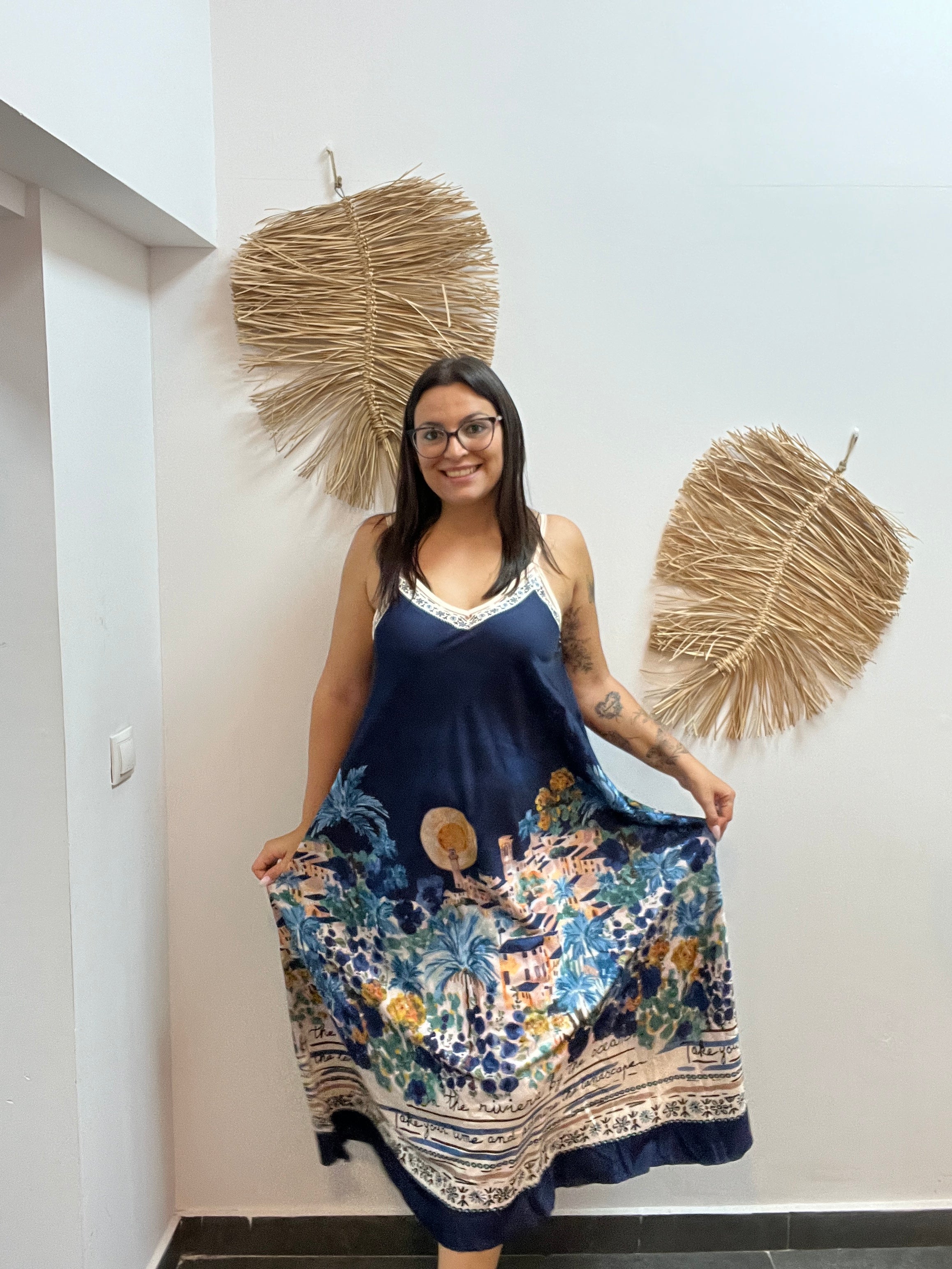 Vestido Mediterráneo