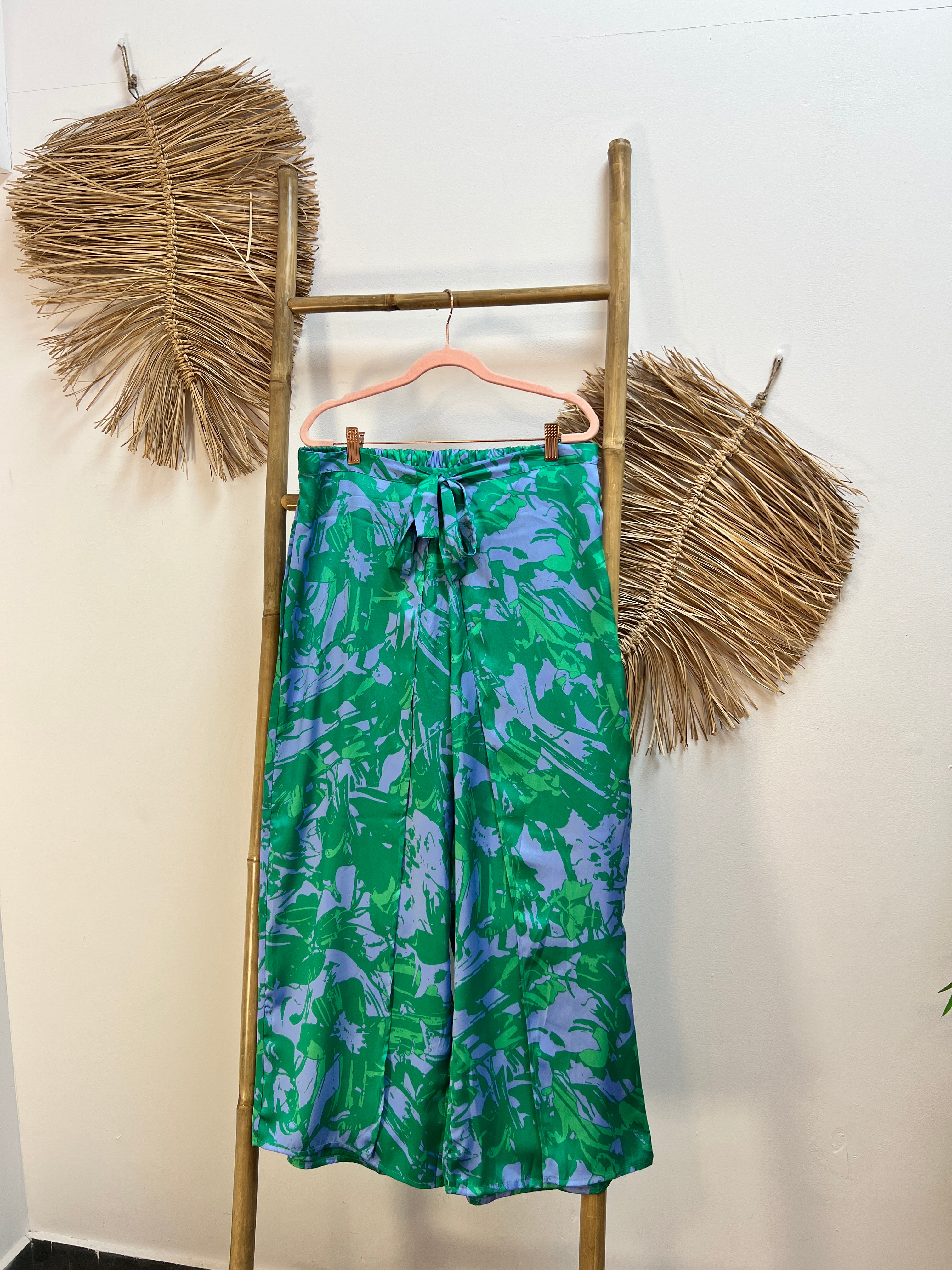 Pantalón fluido estampado