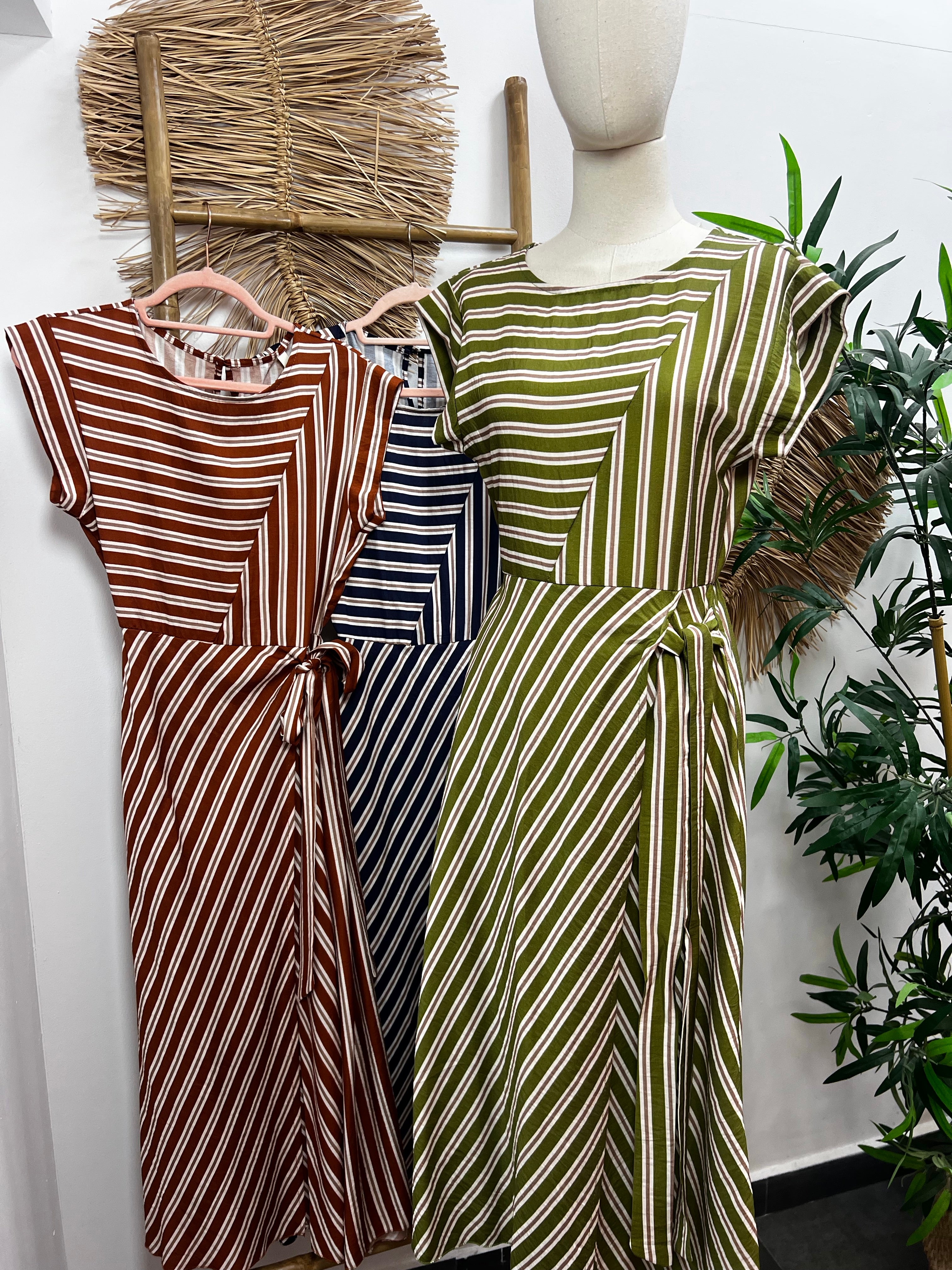 Vestido a rayas
