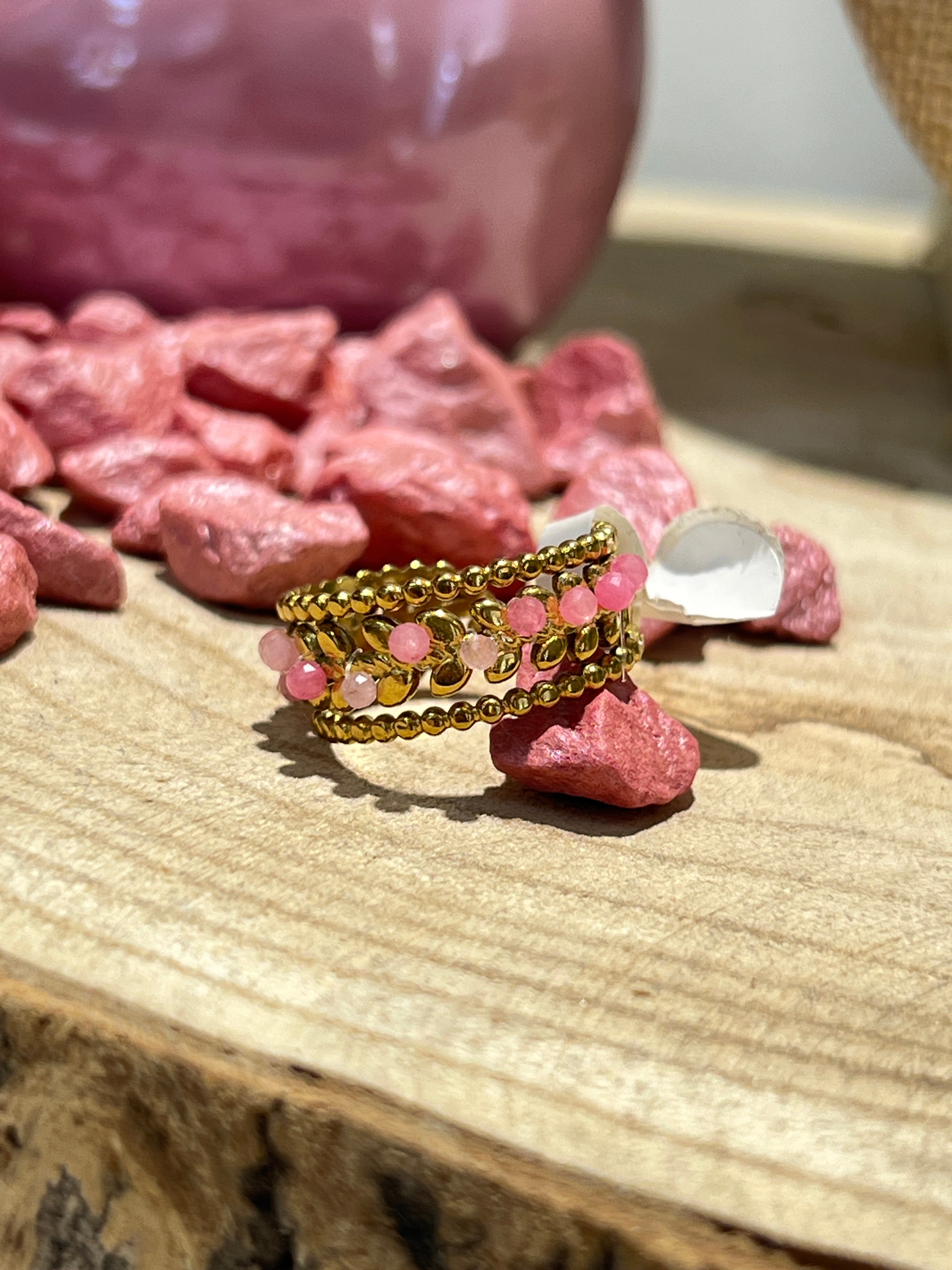 Anillo Grecia Rosado