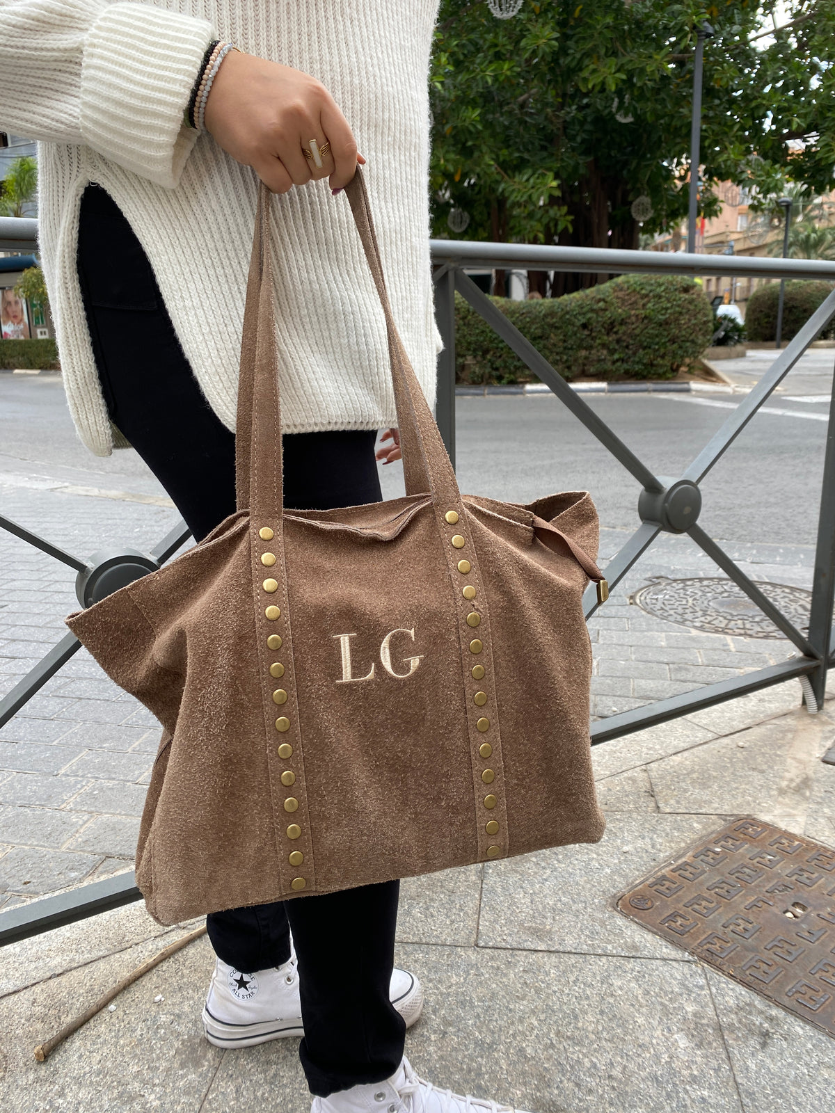 Bolso Tachuelas Grande Personalizado