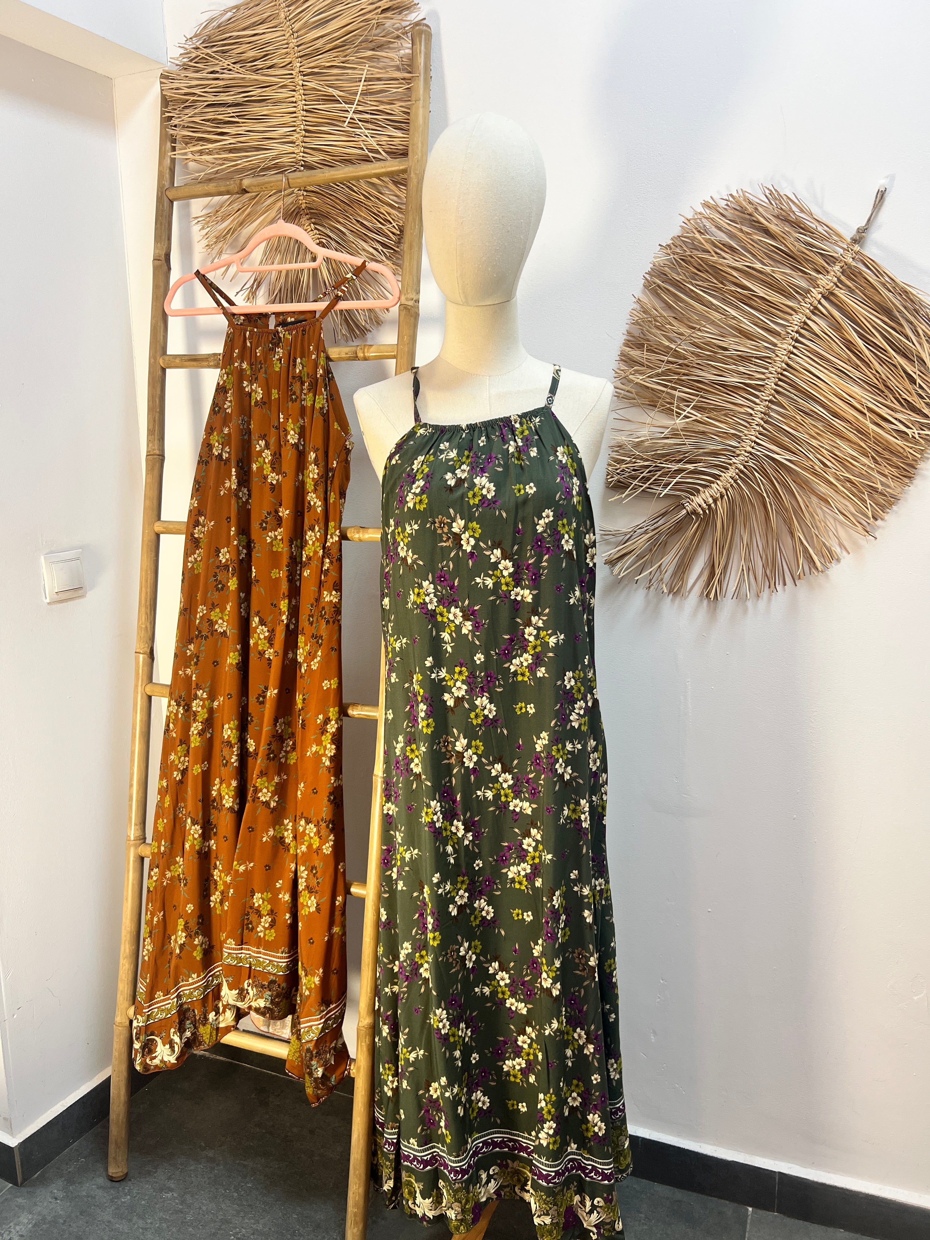 Vestido Flower largo
