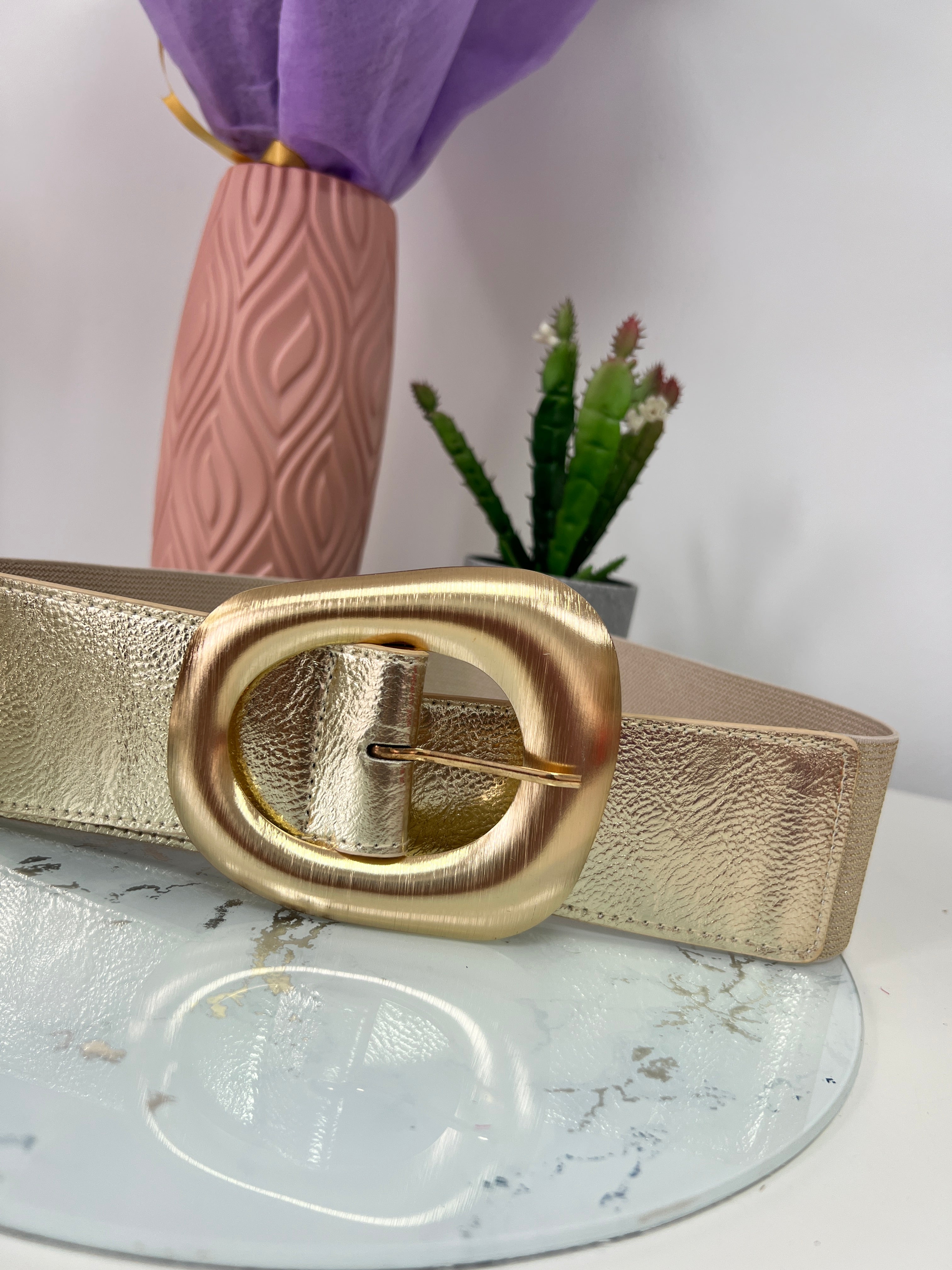 Cinturon fiesta hebilla grande