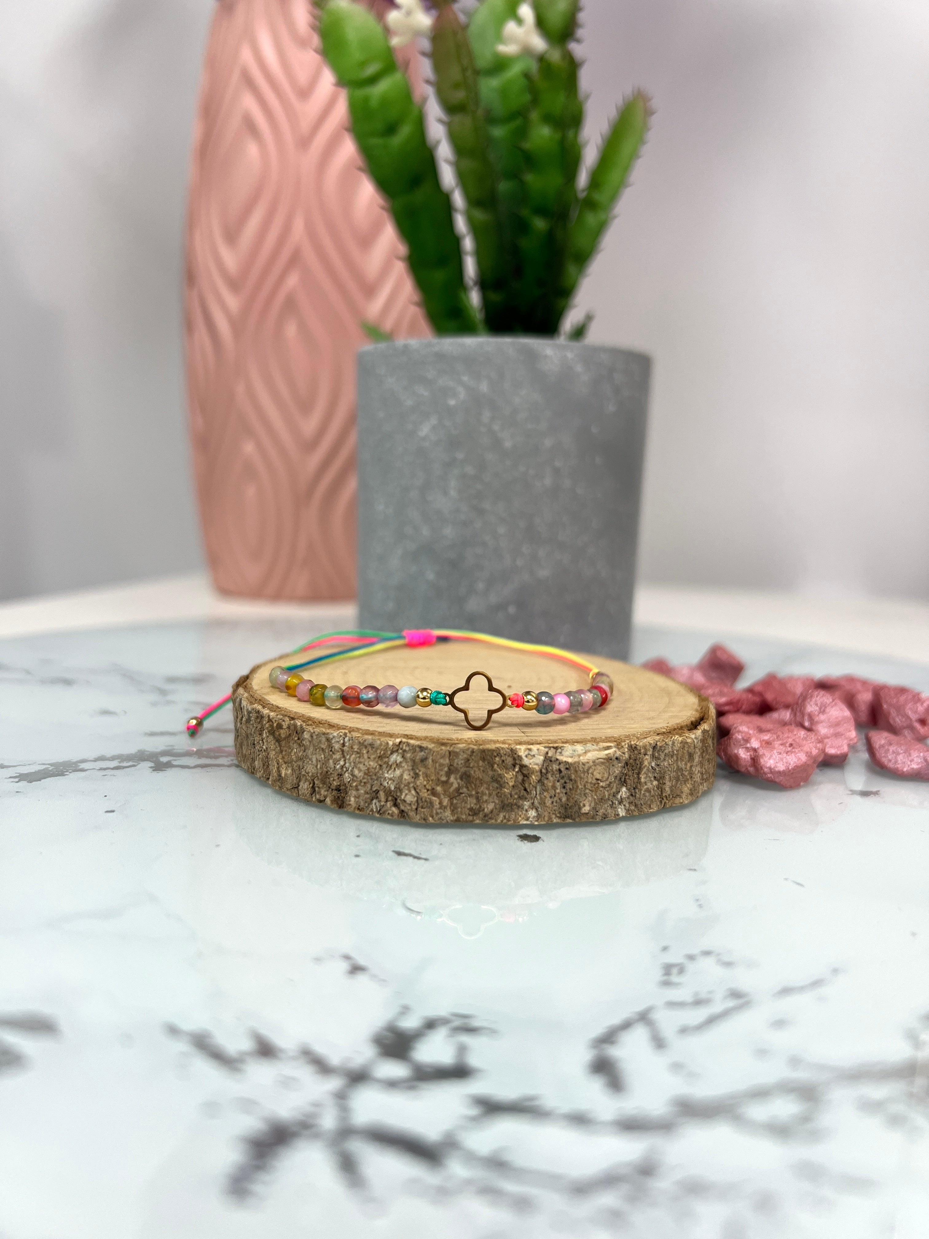 Pulsera Candy trébol