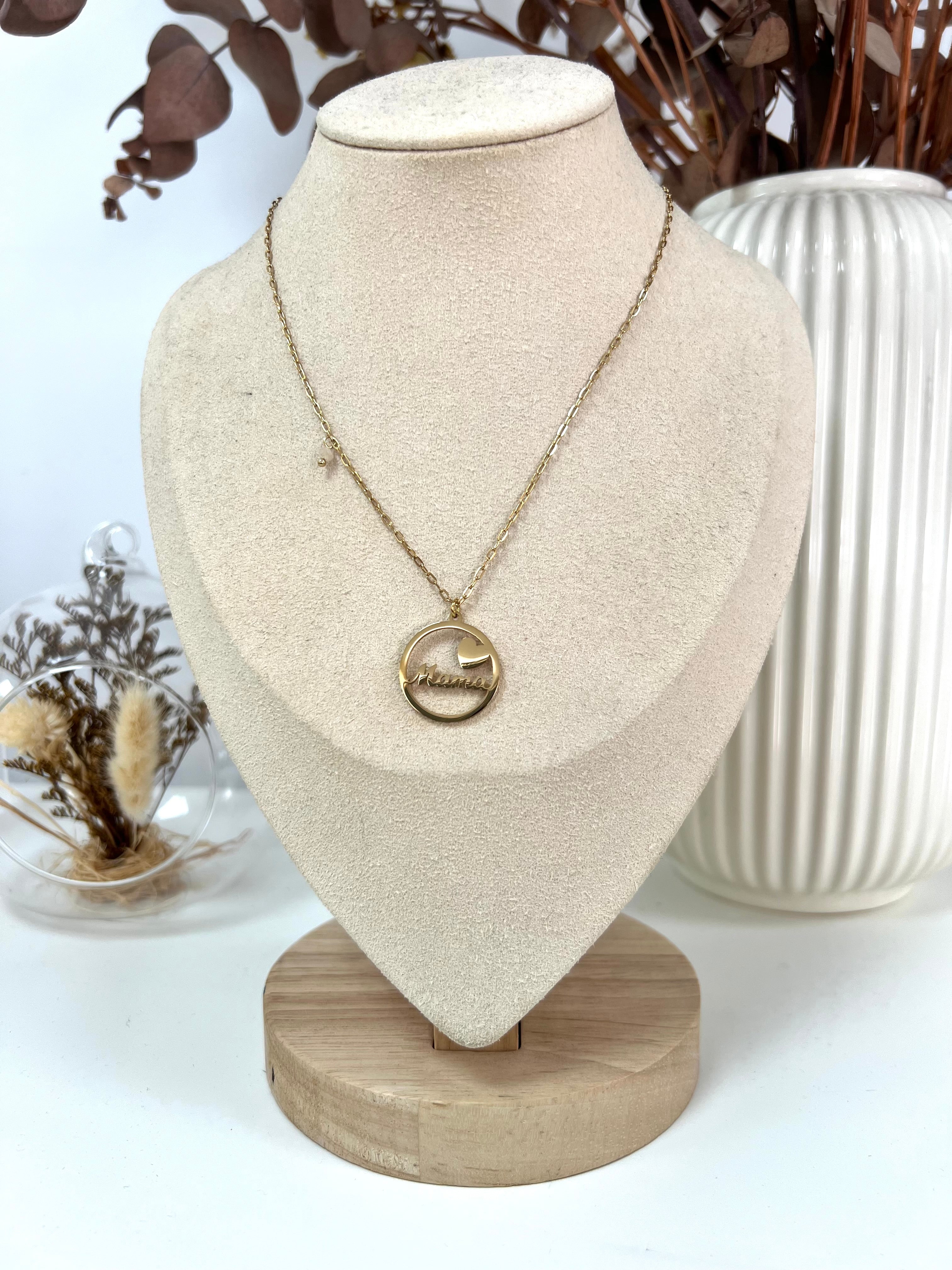 Collar ciruclo mamá