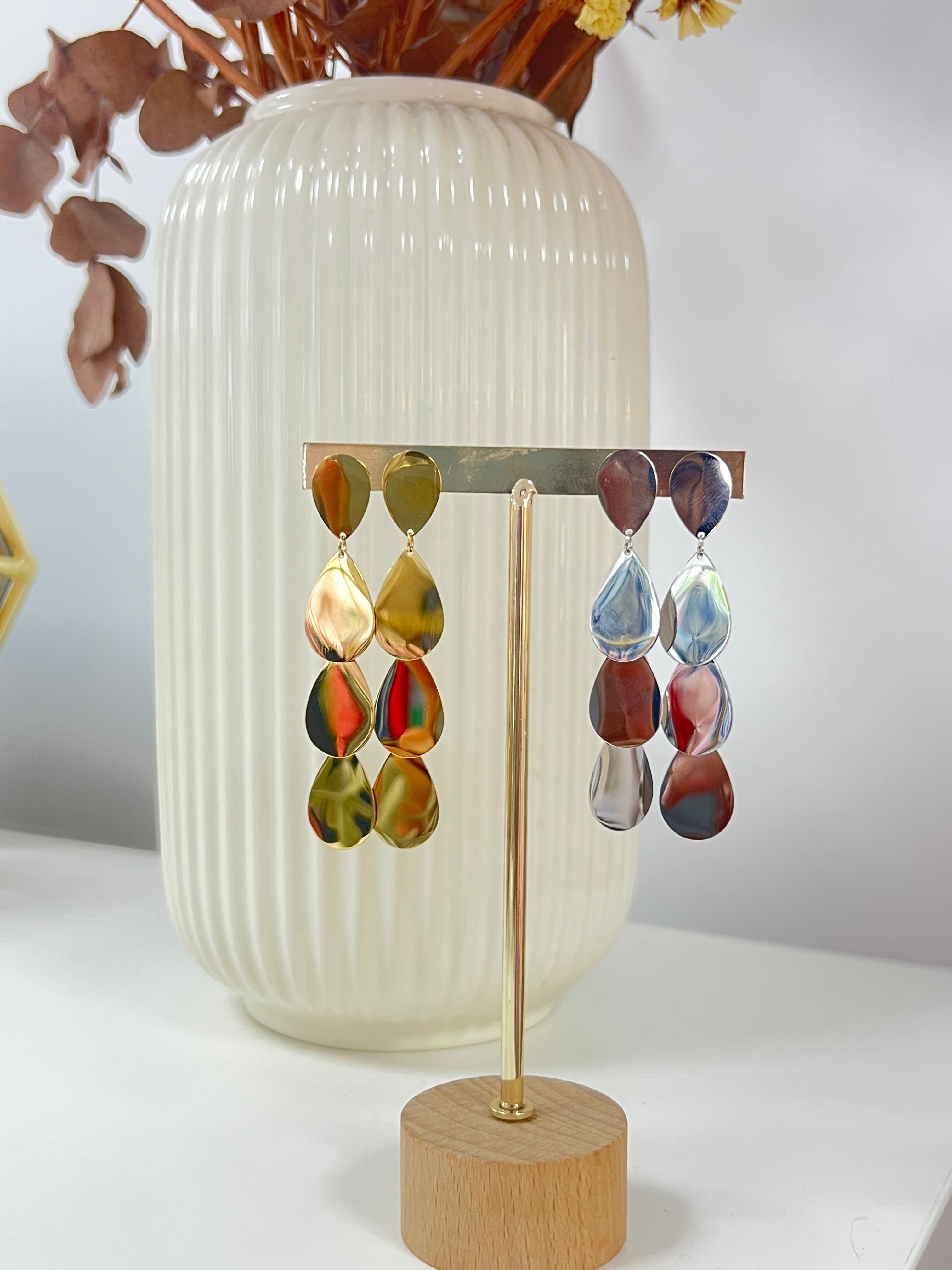 Pendiente Cadena Gota