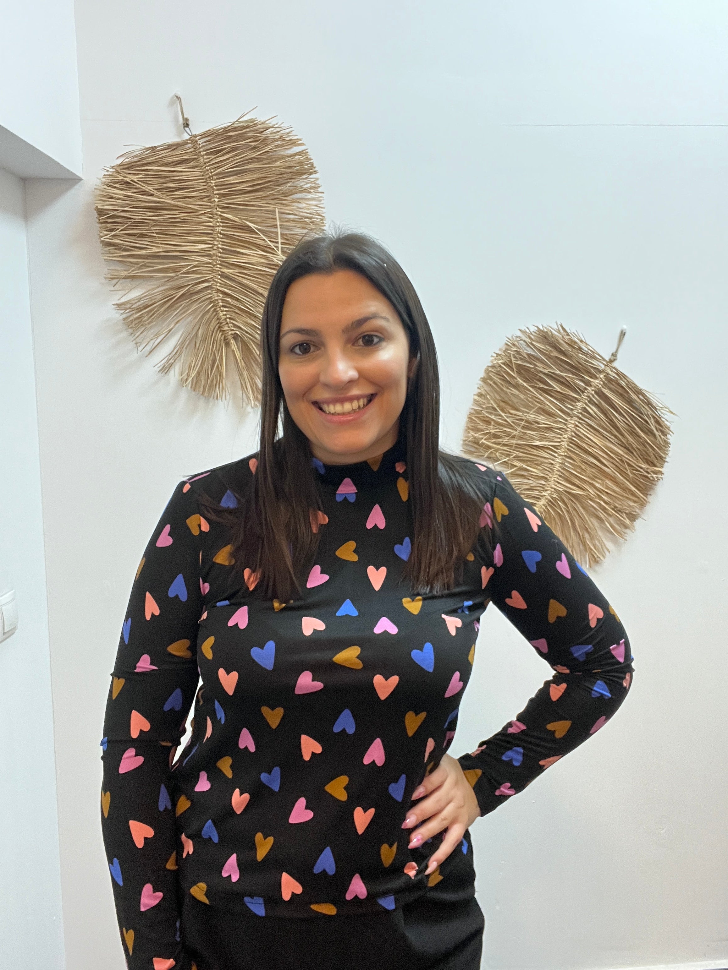 Camiseta manga larga estampado Potpourri CF