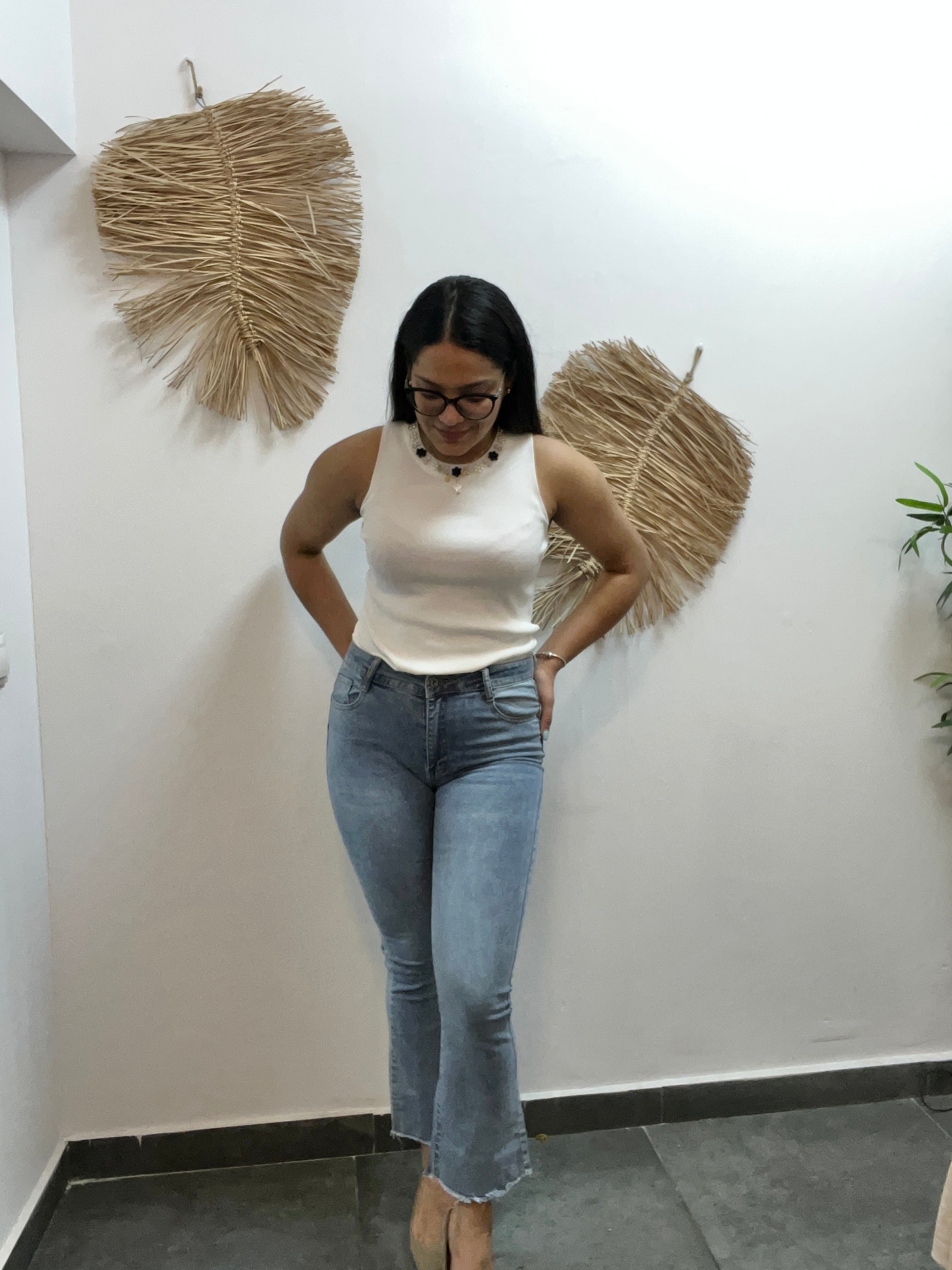 Jeans Flared Desflecado PushUp