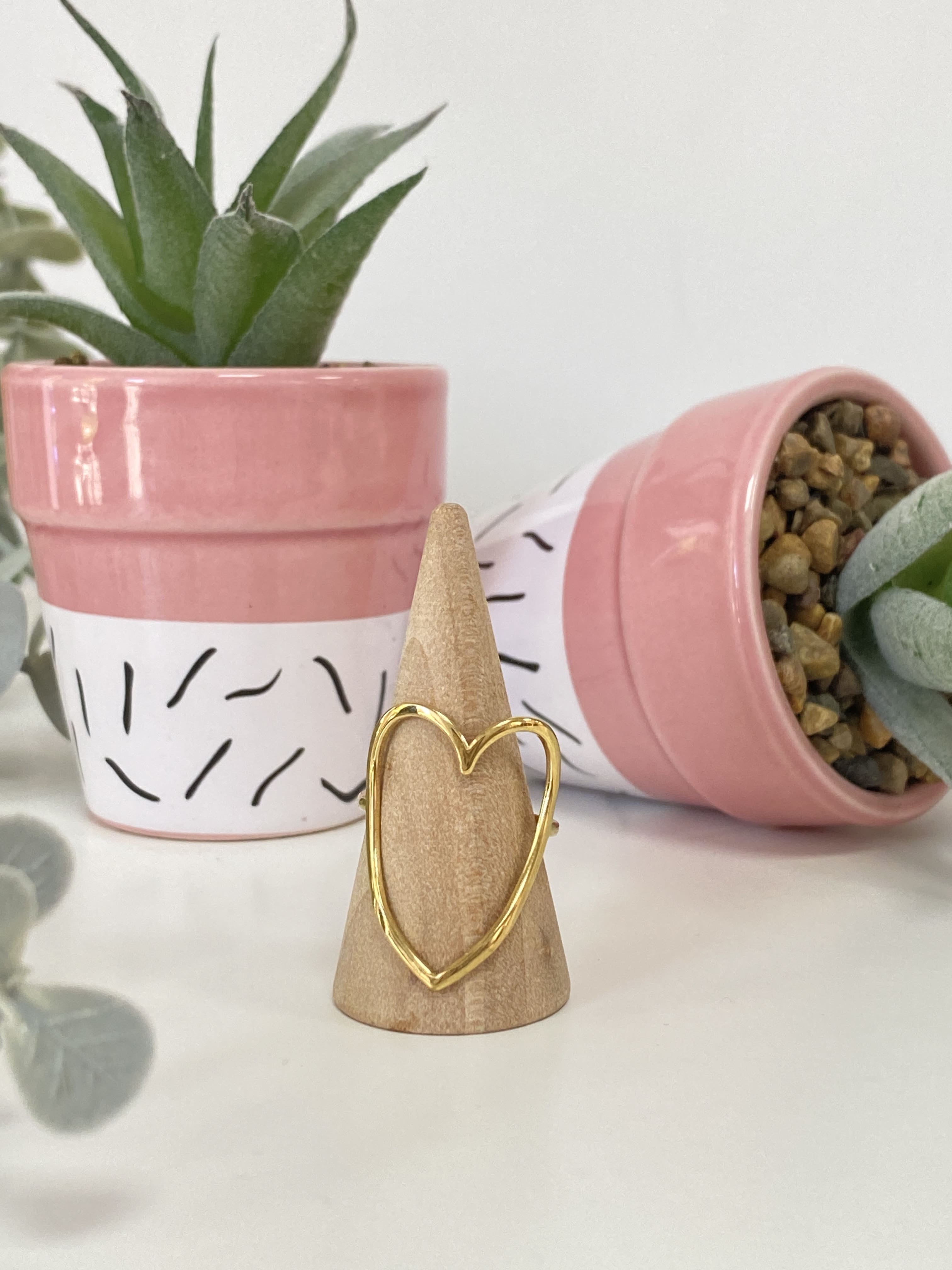 Anillo Corazón fino