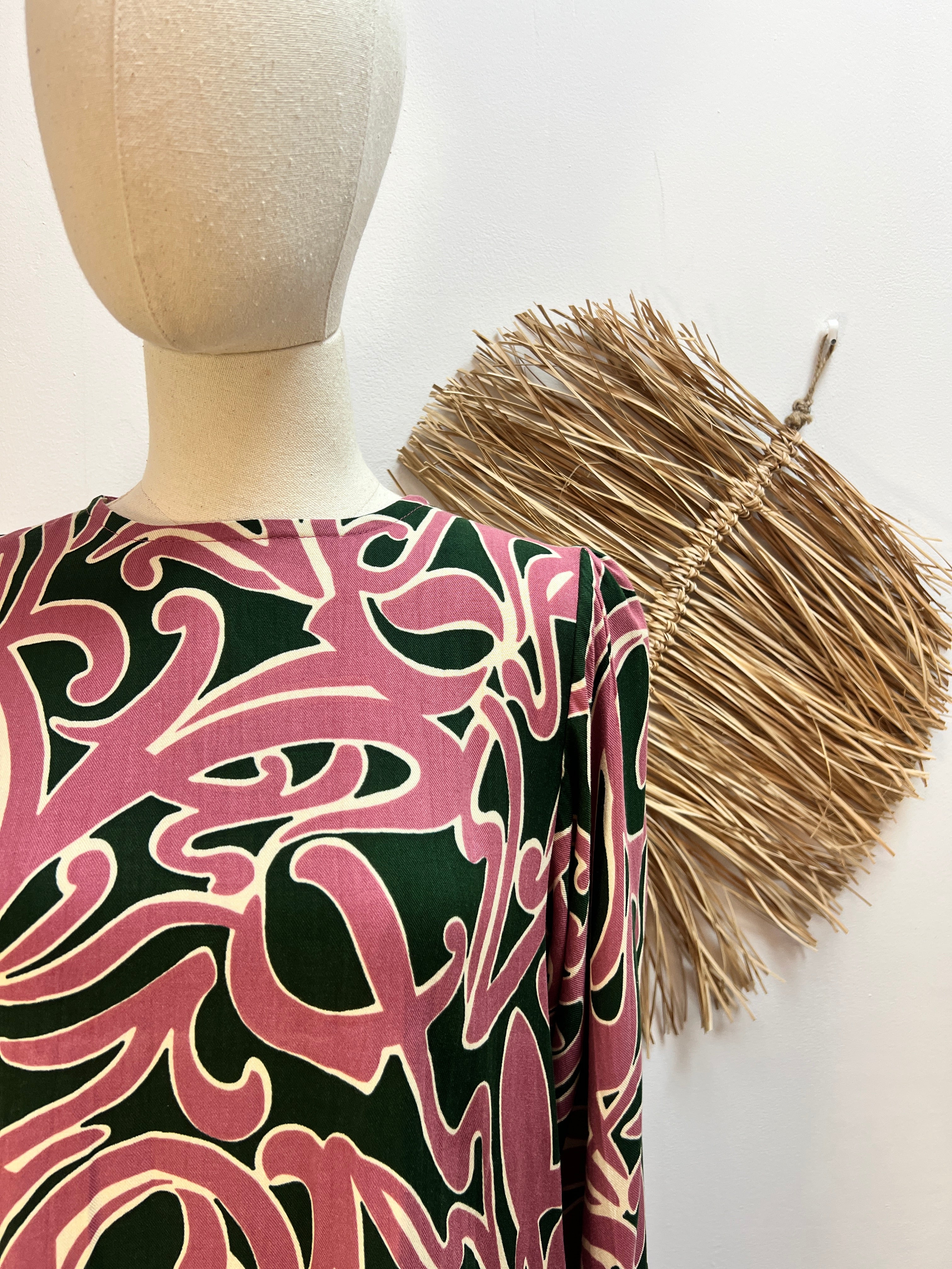 Vestido corto estampado Pastures CF